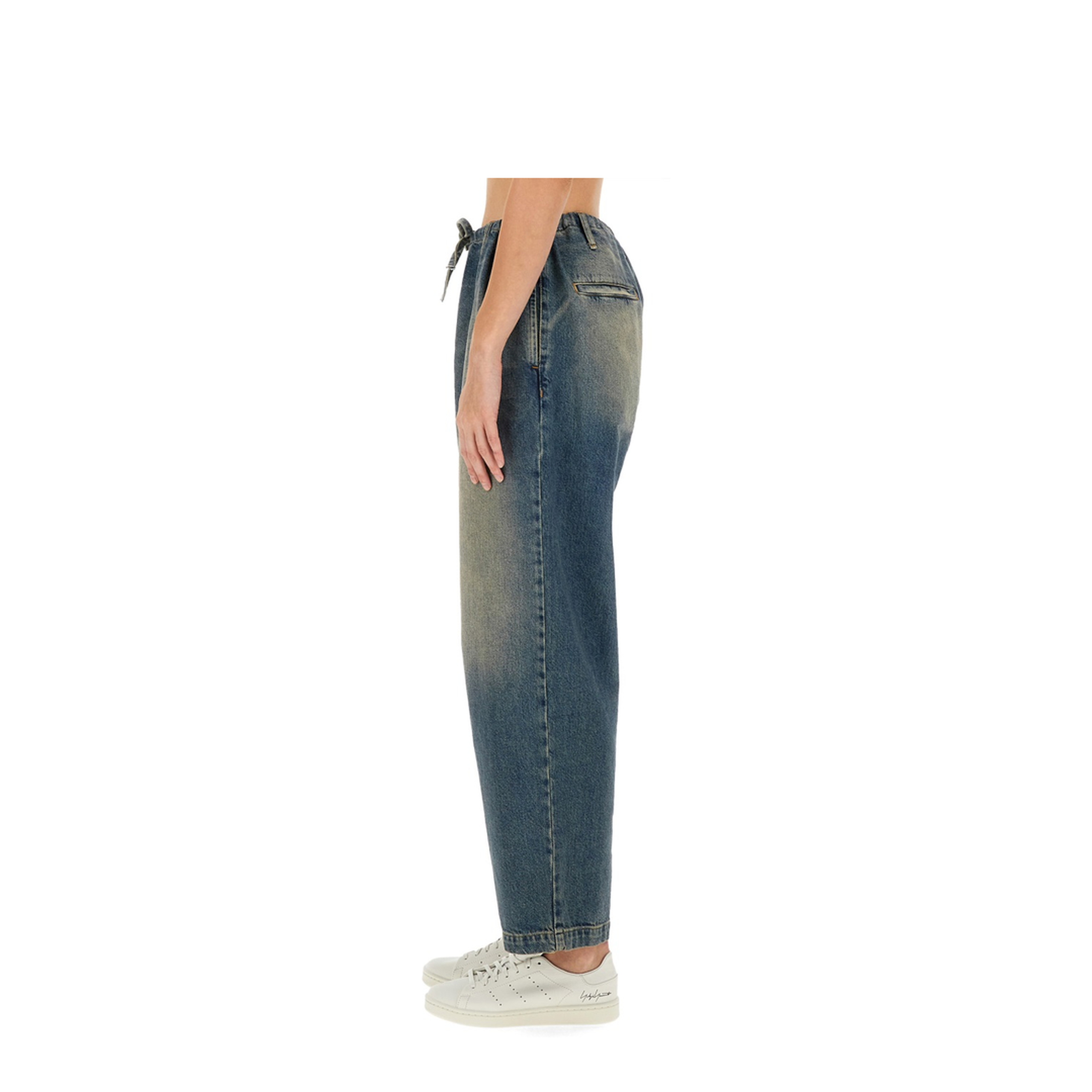 Cotton Denim Pants - Image 4