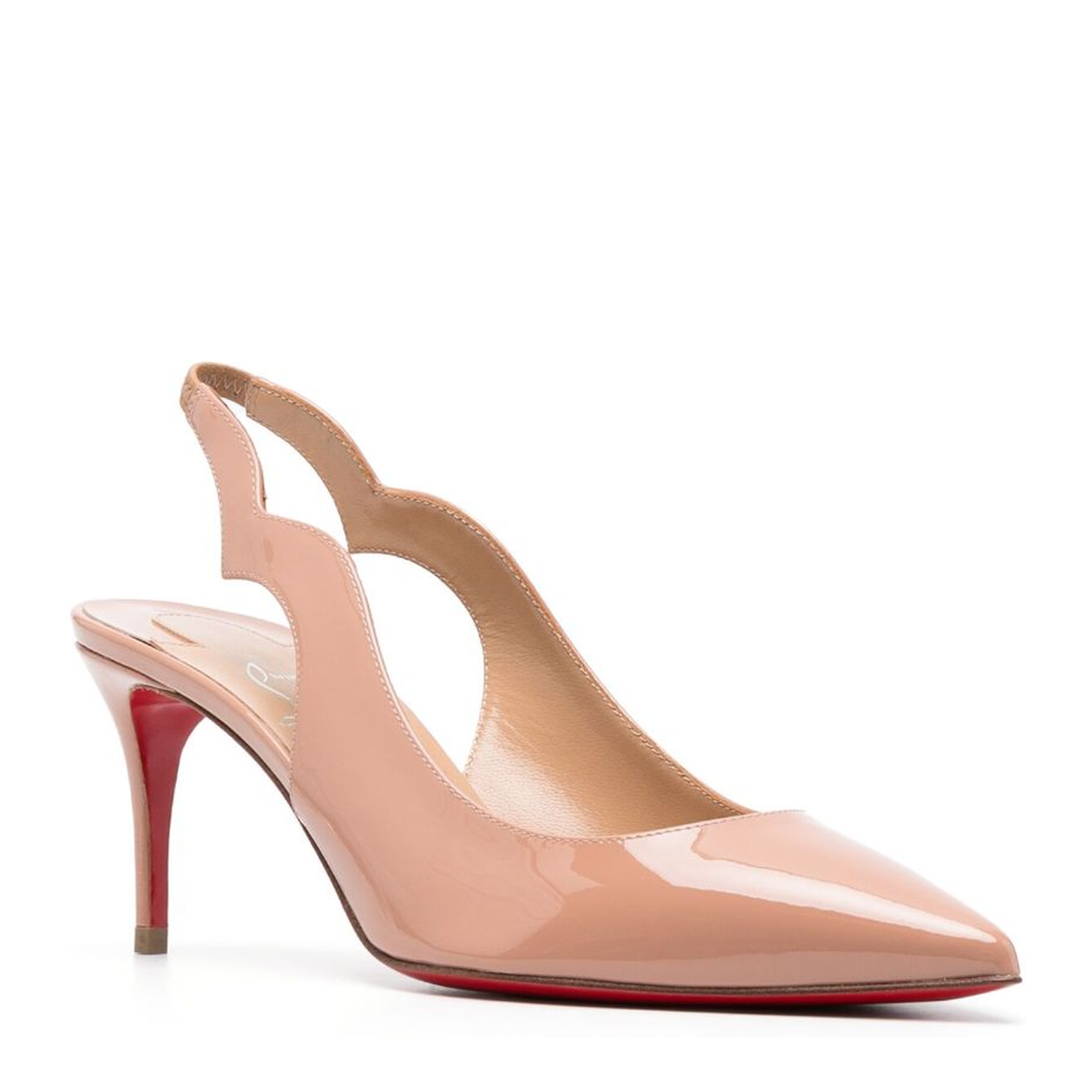 Hot Chick Sling 70 Blush Patent Calf Leather - Image 2
