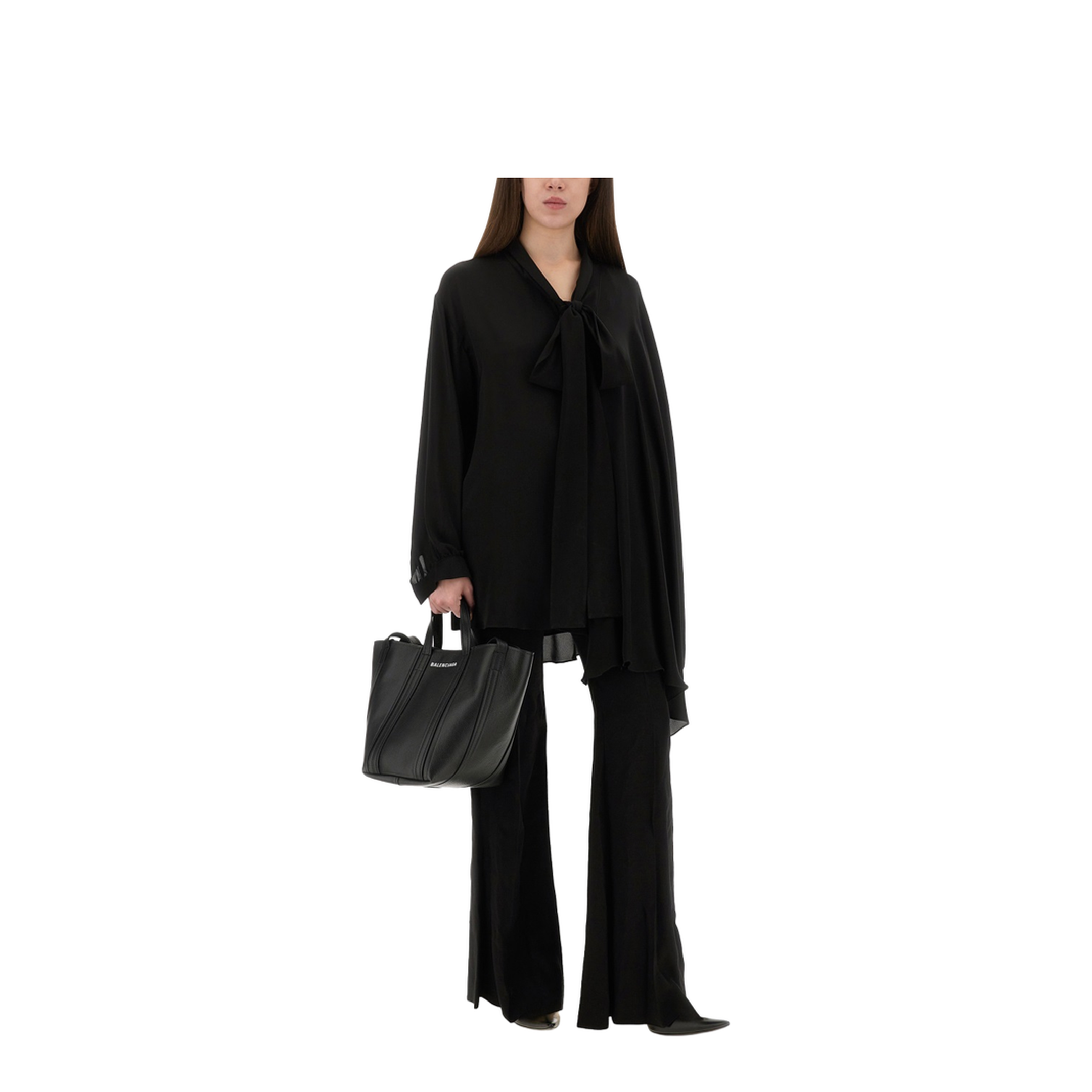 Blouse with Scarf - Image 2