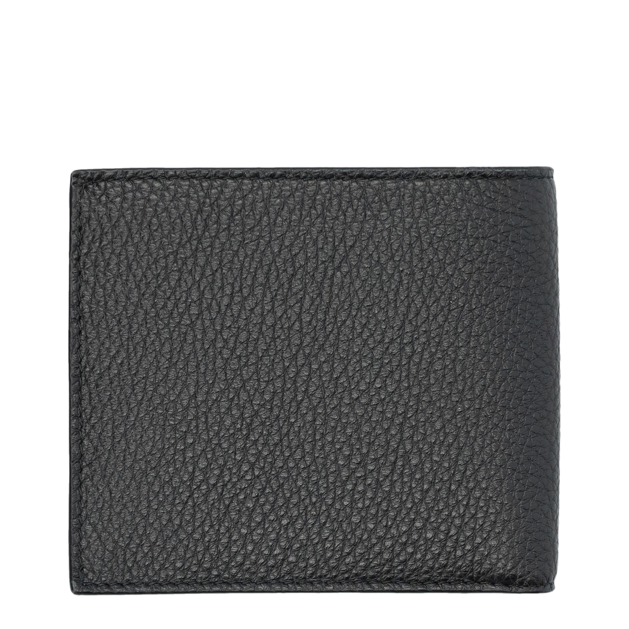 Grained Leather Billfold Wallet - Image 2