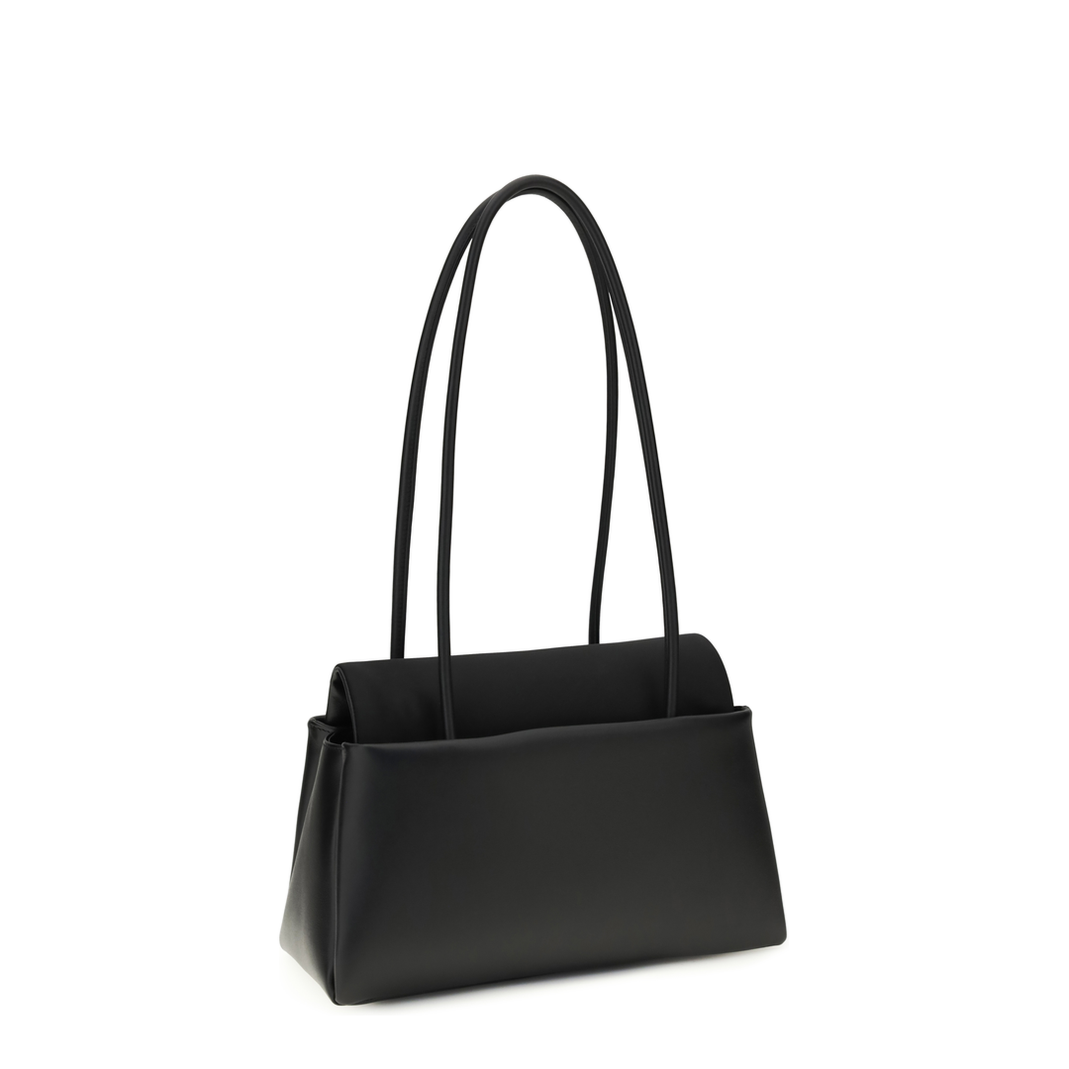 Passage Medium Calfskin Shoulder Bag - Black - Image 3