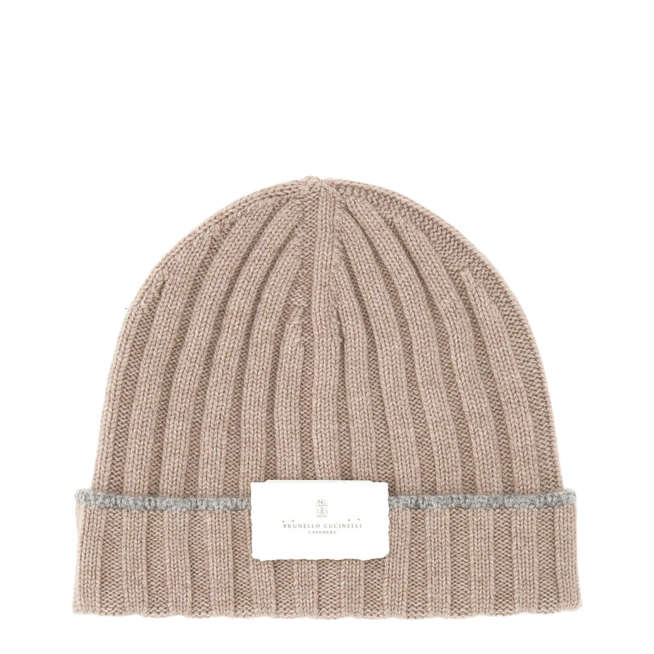 Cashmere Turn-Up Beanie - Image 1