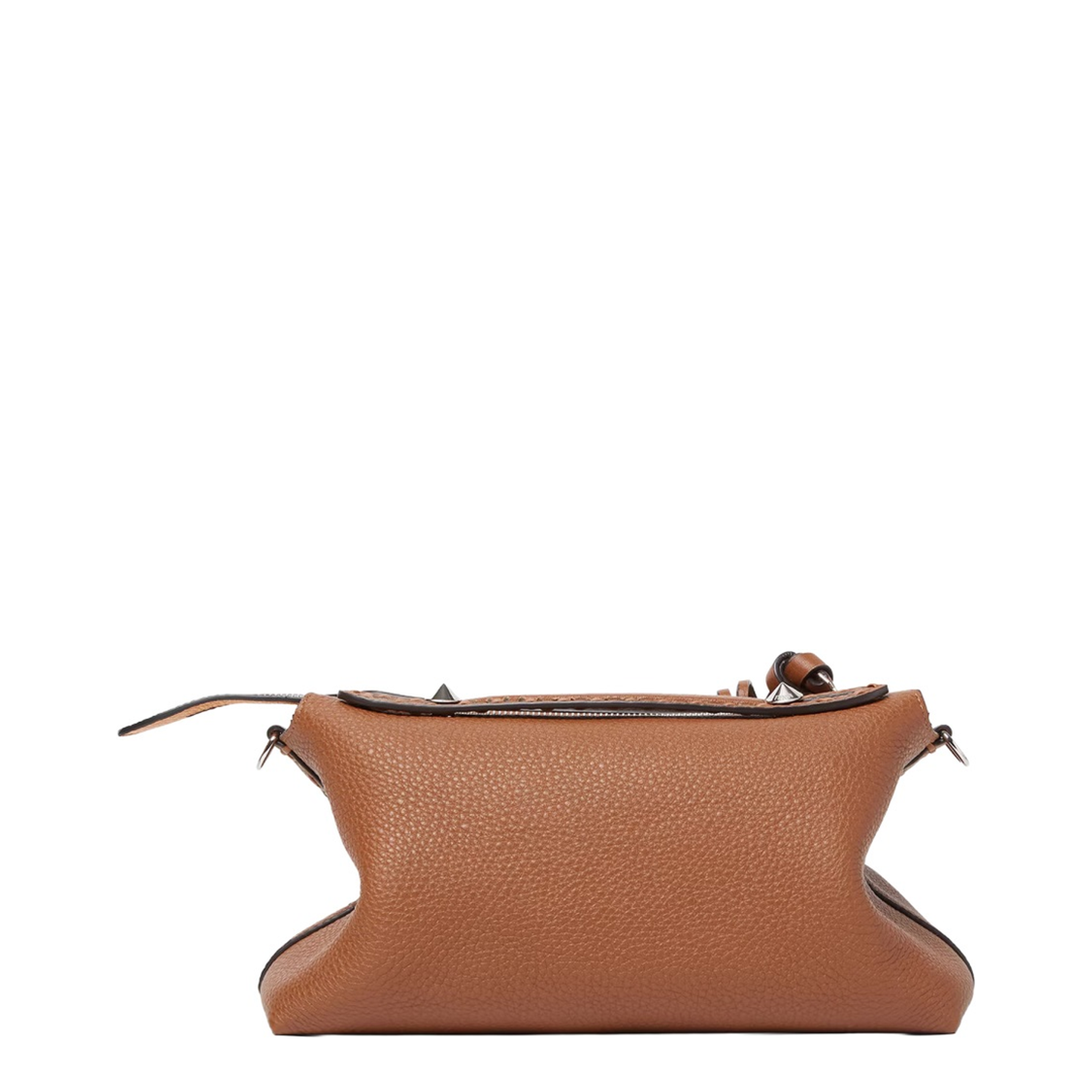 By The Way Selleria Medium Calf Leather Handbag - Brown - Image 2