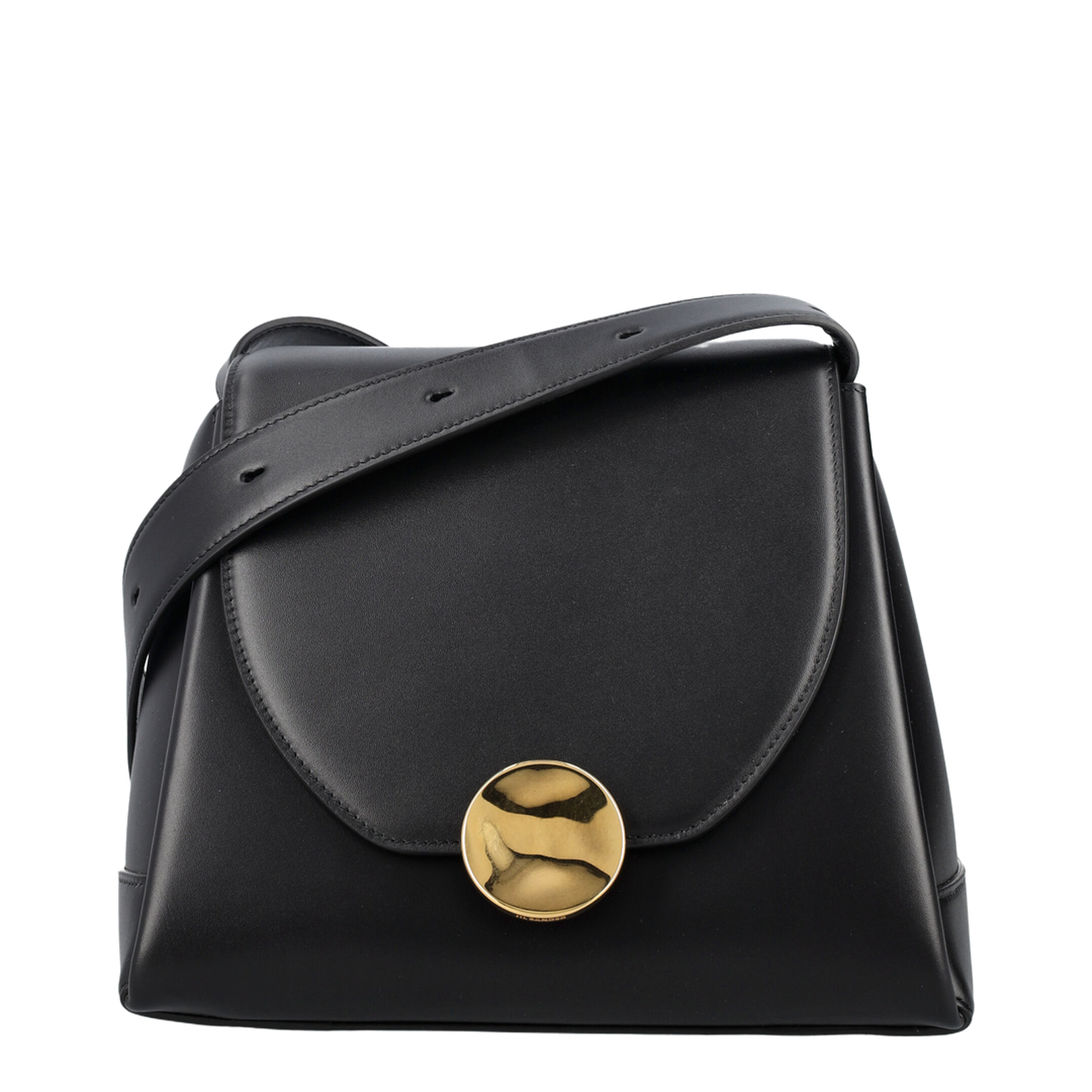 Victor Small Handbag Small Calf Leather Bag - Black - Image 1