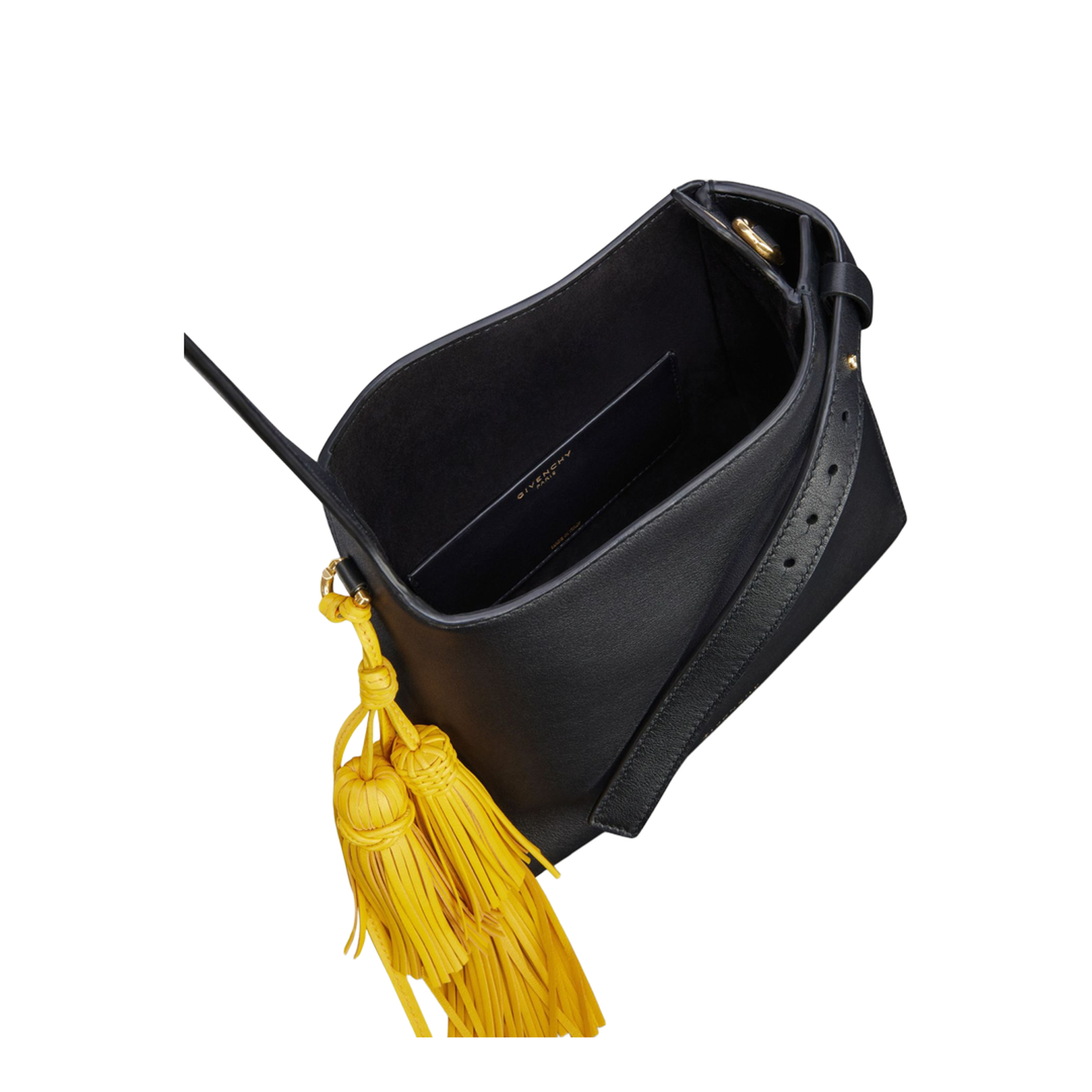 Mini Belted Hobo Bag in Leather - Image 4