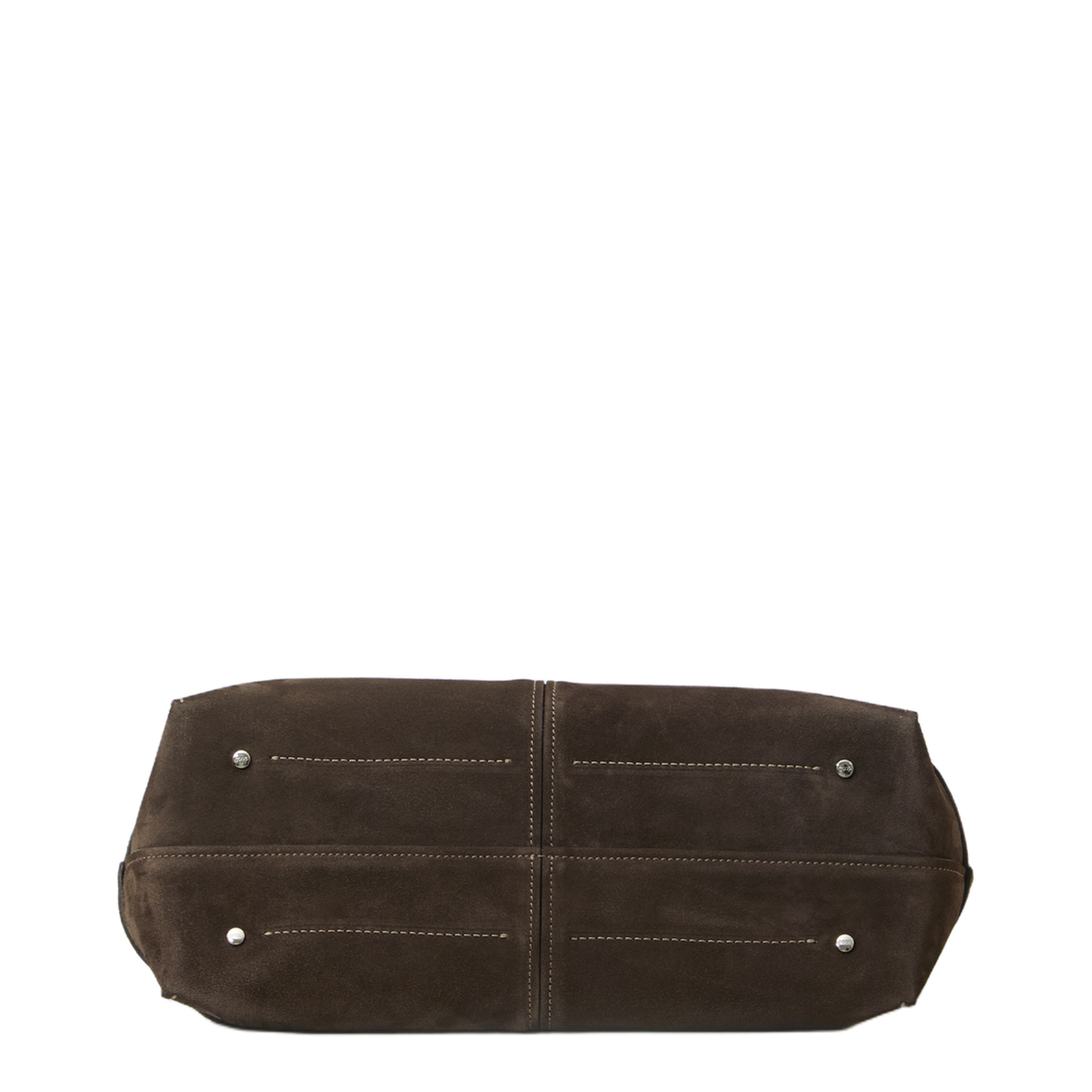 Suede Leather Shopping Bag - Image 3