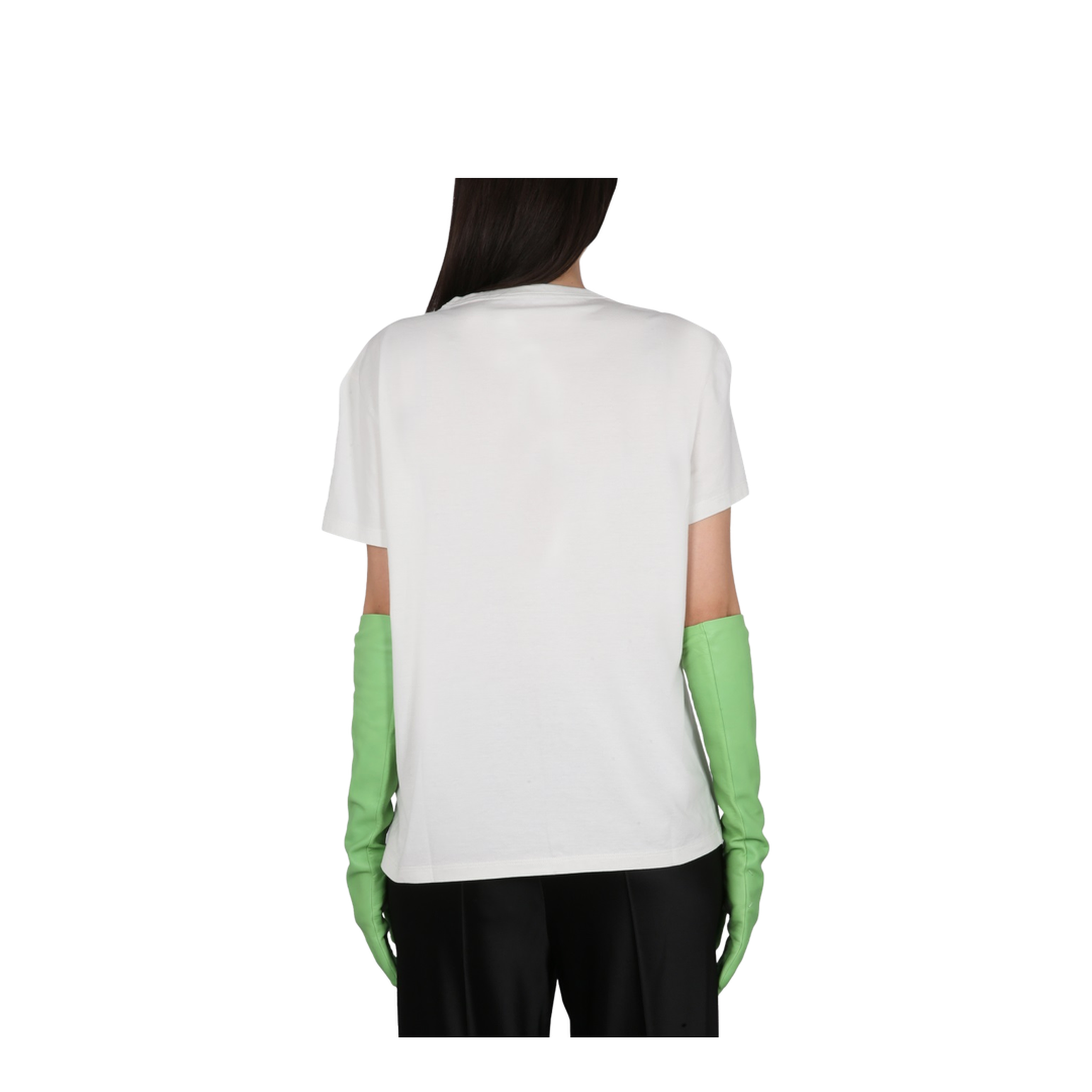 T-Shirt with Logo Embroidery - Image 3