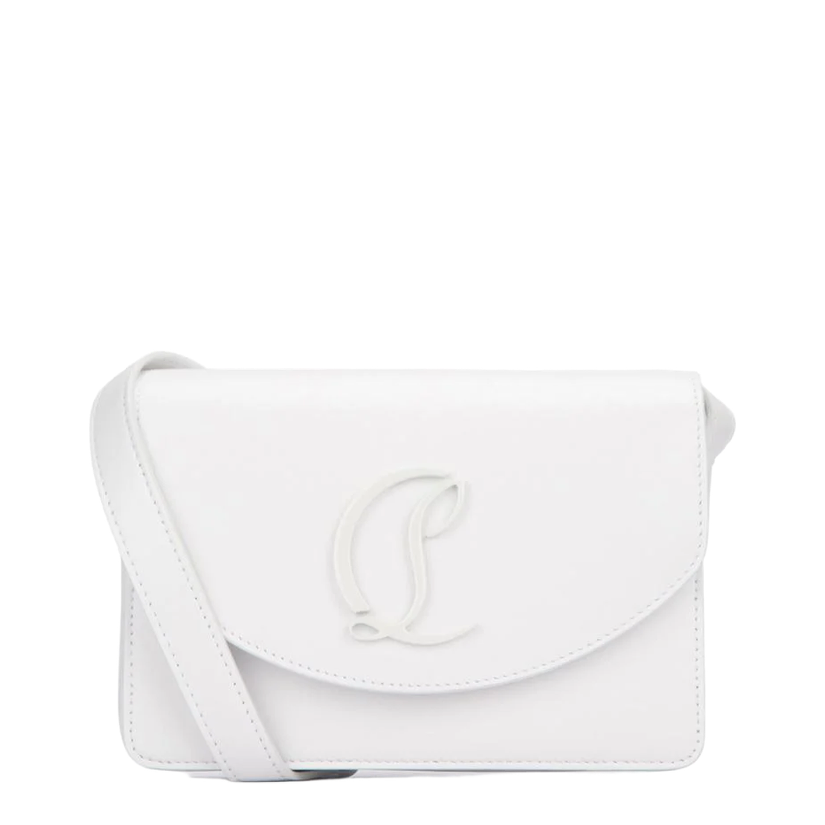 Loubi54 Small Crossbody Bag White - Image 1