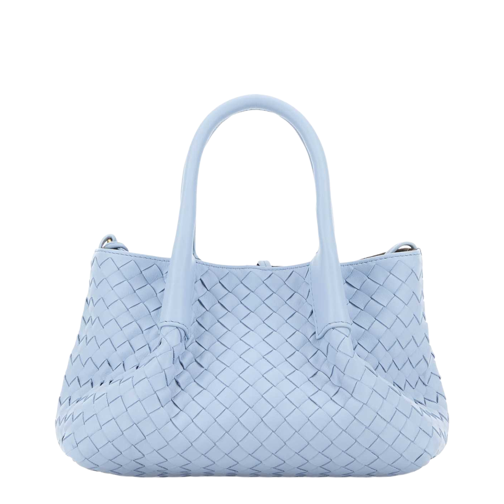 Pinacoteca Small Calfskin Handbags - Pastel Blue - Image 1