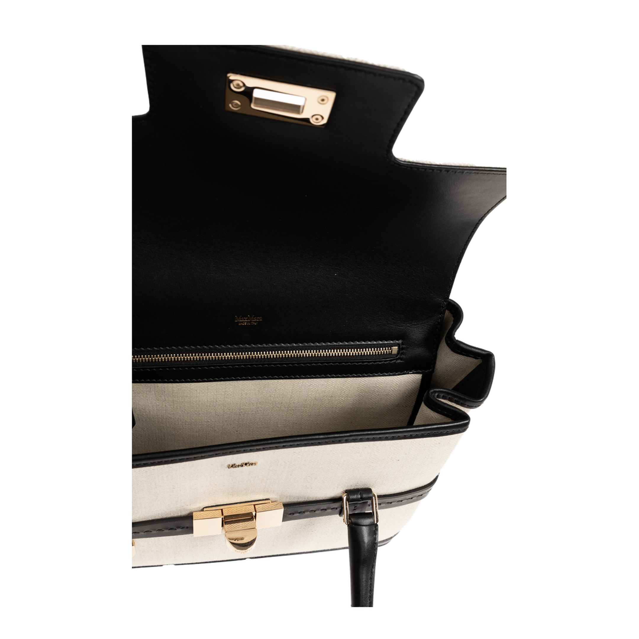 Margaux25 Calf Leather Top-Handle Bag - Mud - Image 5