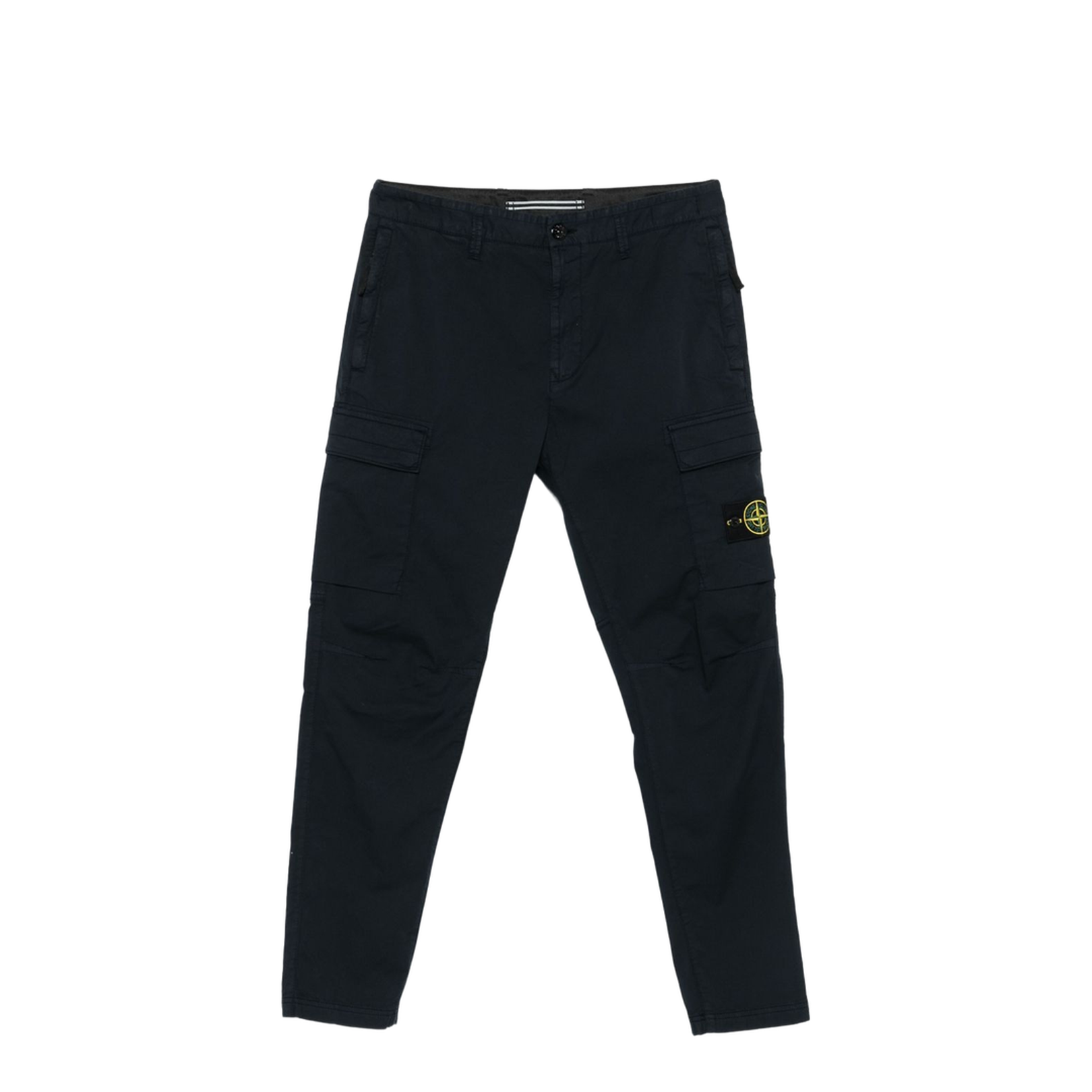 Cargo Trousers in Stretch Supima Cotton Twill - Image 1