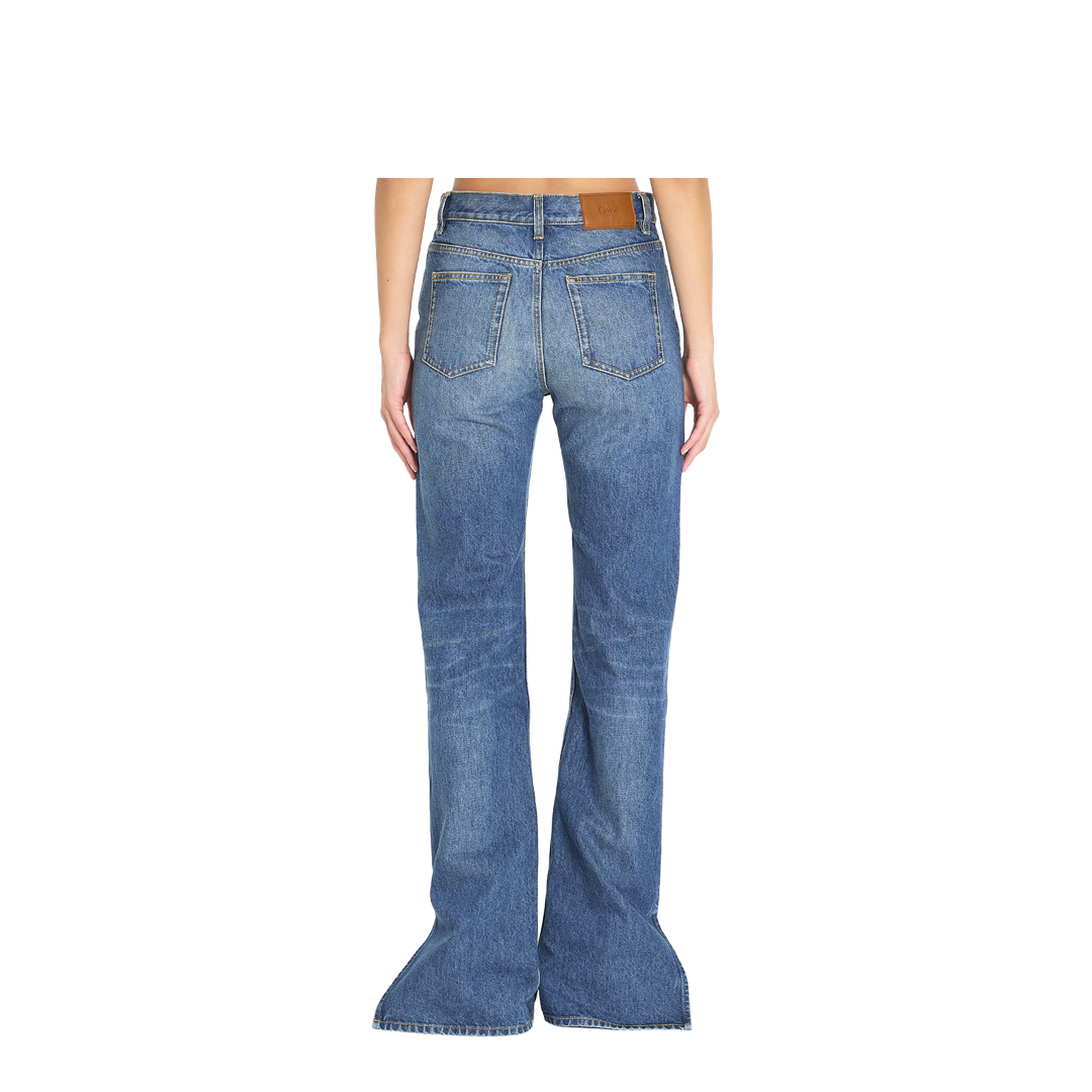 Straight-leg denim jeans - Image 4