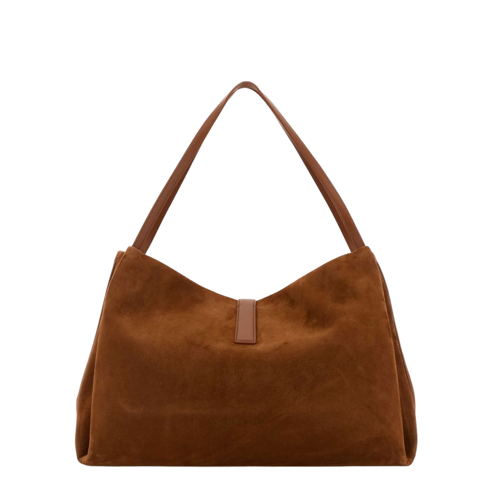 Brown Goatskin Suede Tote Bag - Image 2