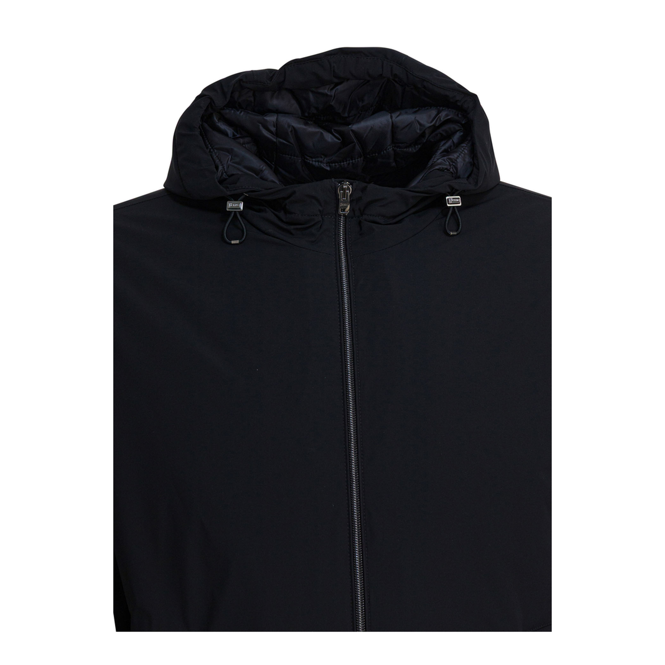 Short Down Jacket With Hood - Image 3