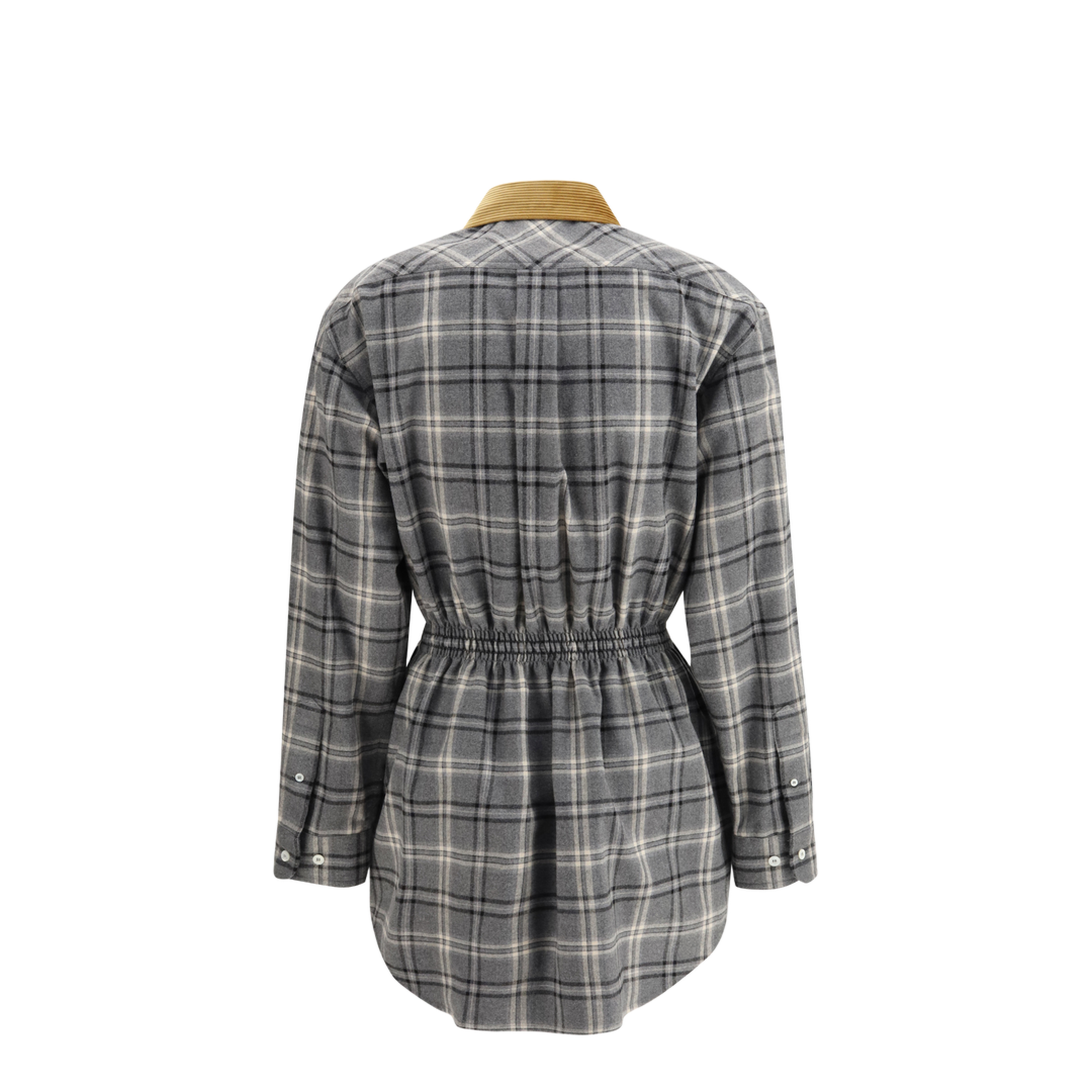 Flannel Mini-Dress - Image 2
