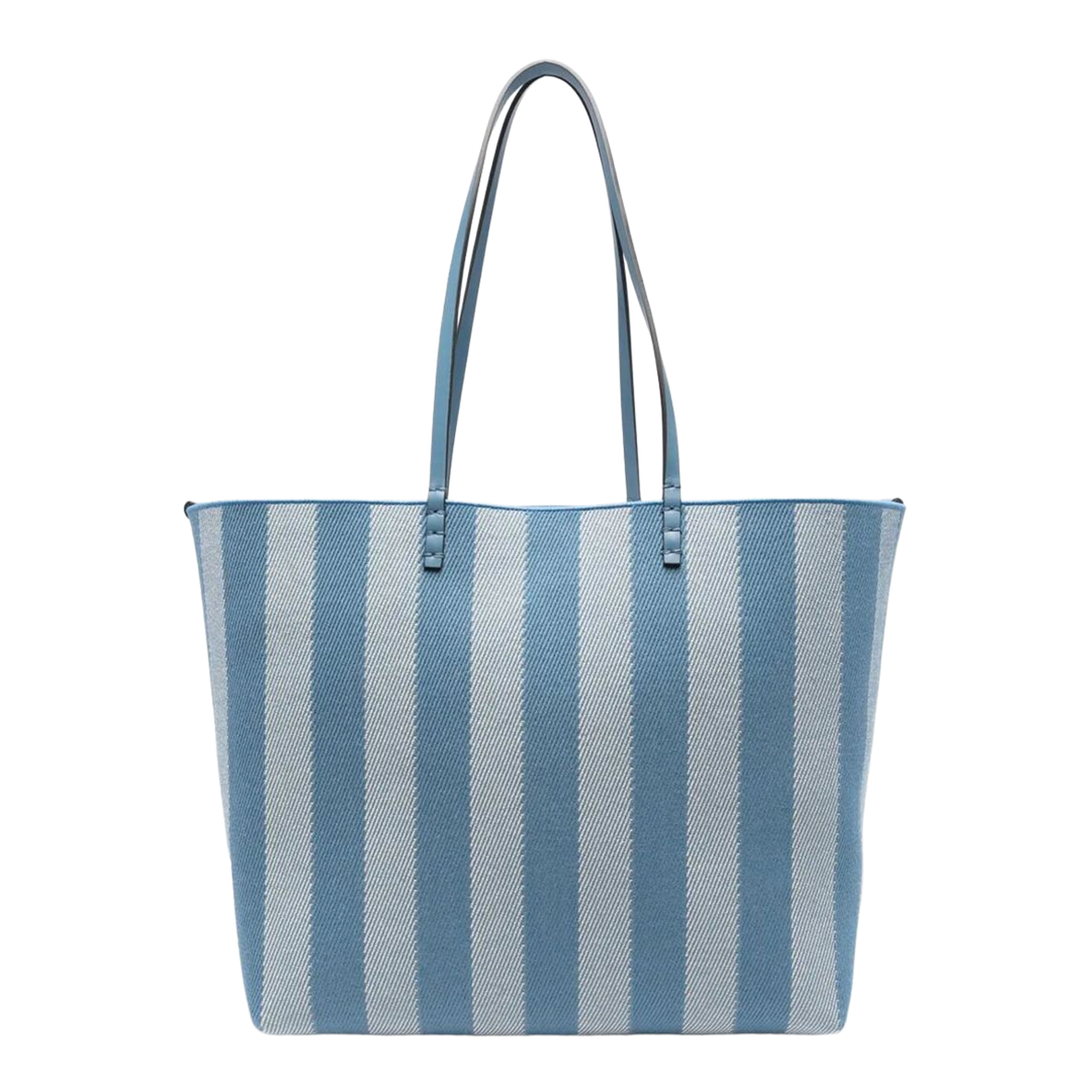 Pequin Striped Large Reversible Shopper Bag - Image 1