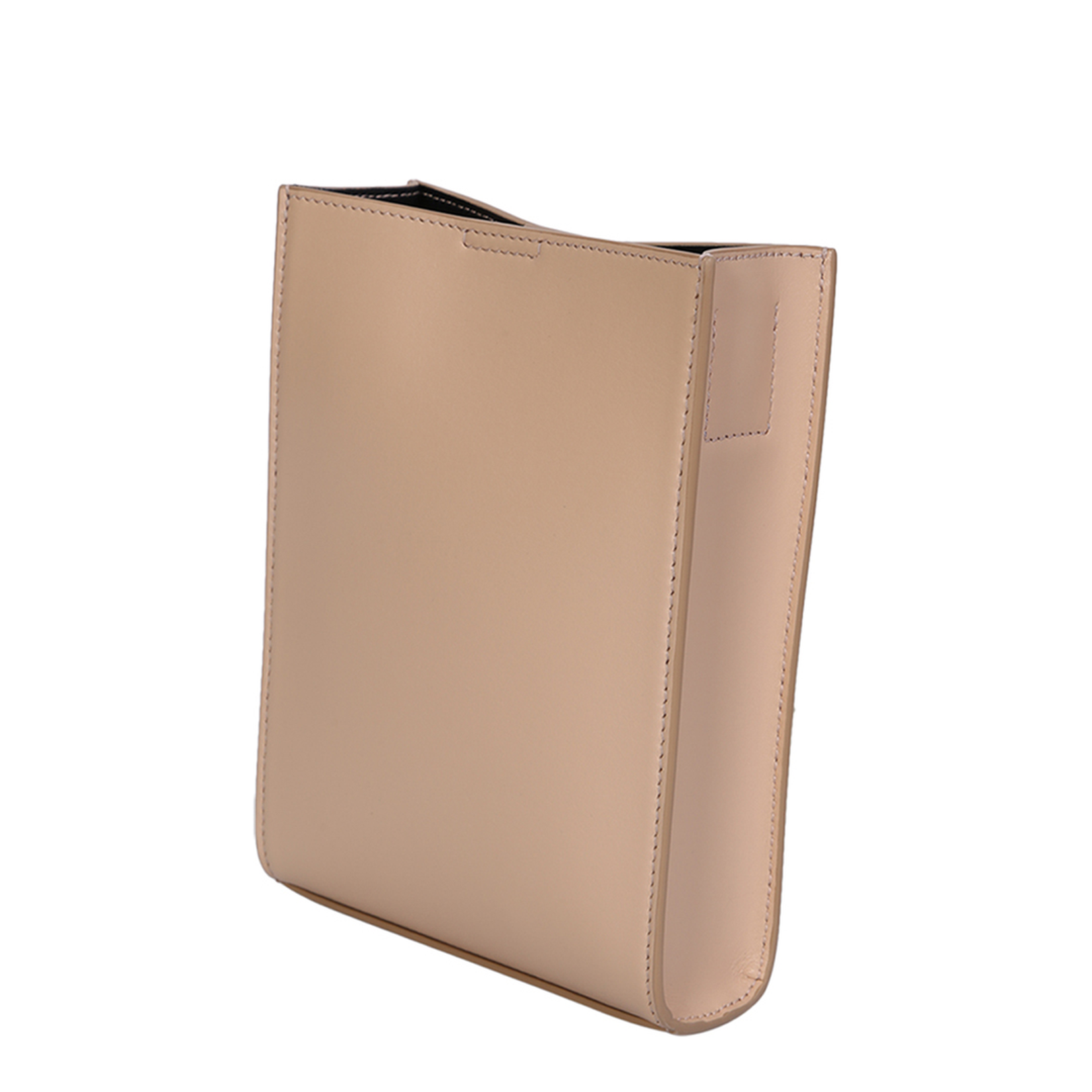 Tangle Small Calfskin Crossbody - Beige - Image 2