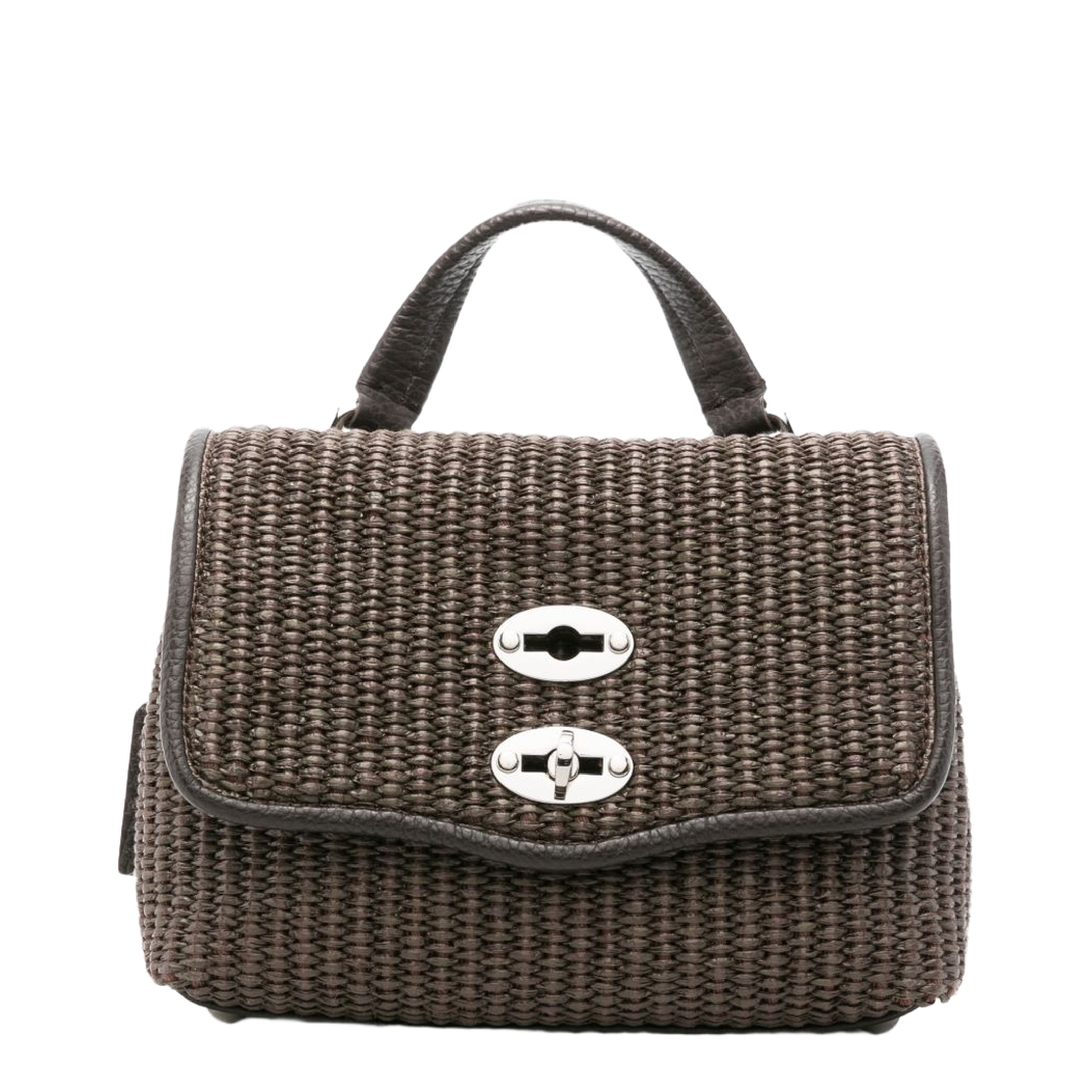 Postina Raffia Tote Bag - Sottobosco - Image 1