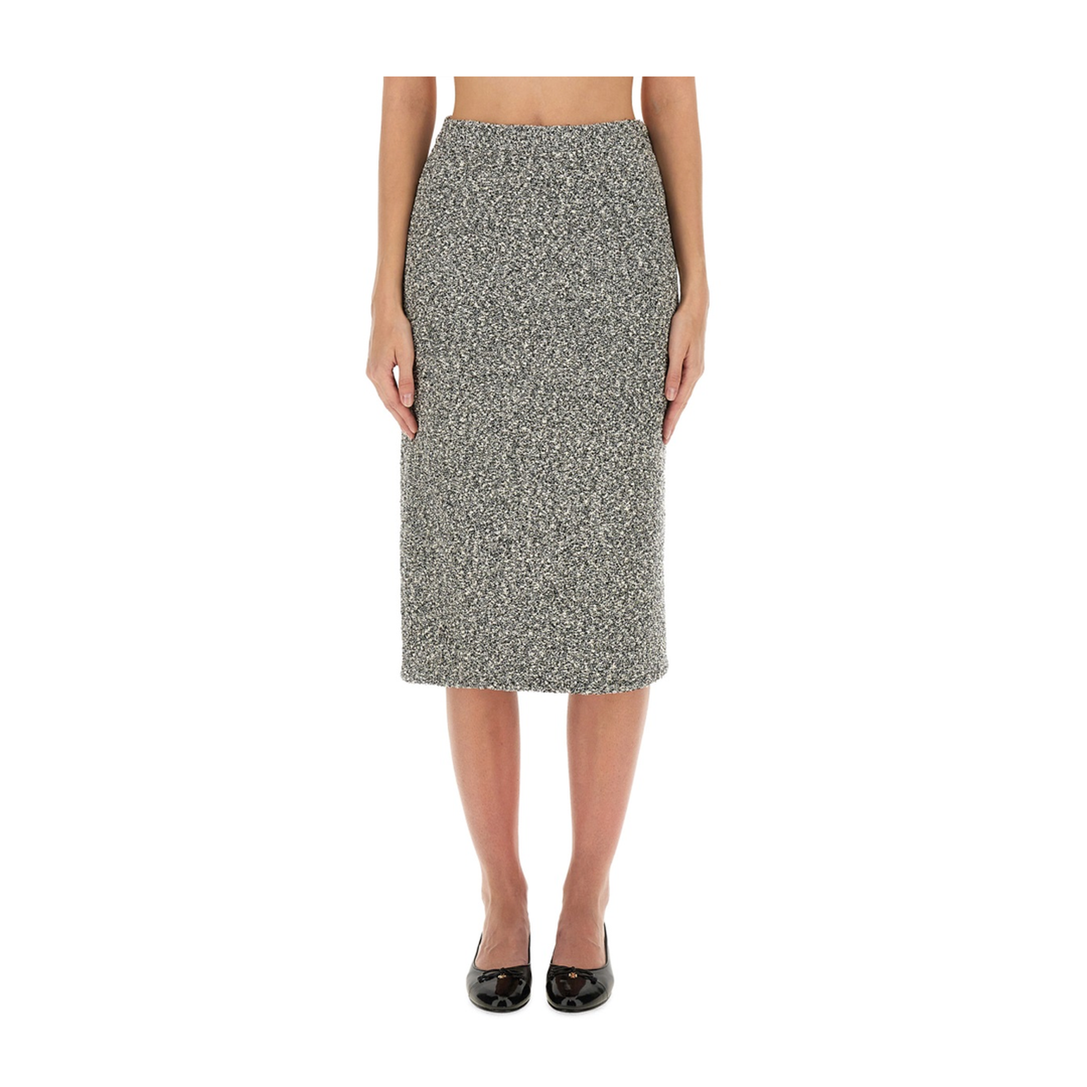 Long Tweed Skirt - Image 1