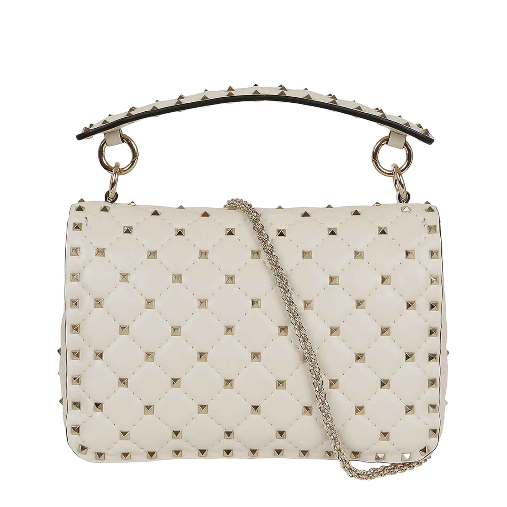 Medium Nappa Rockstud Spike Bag - Image 3