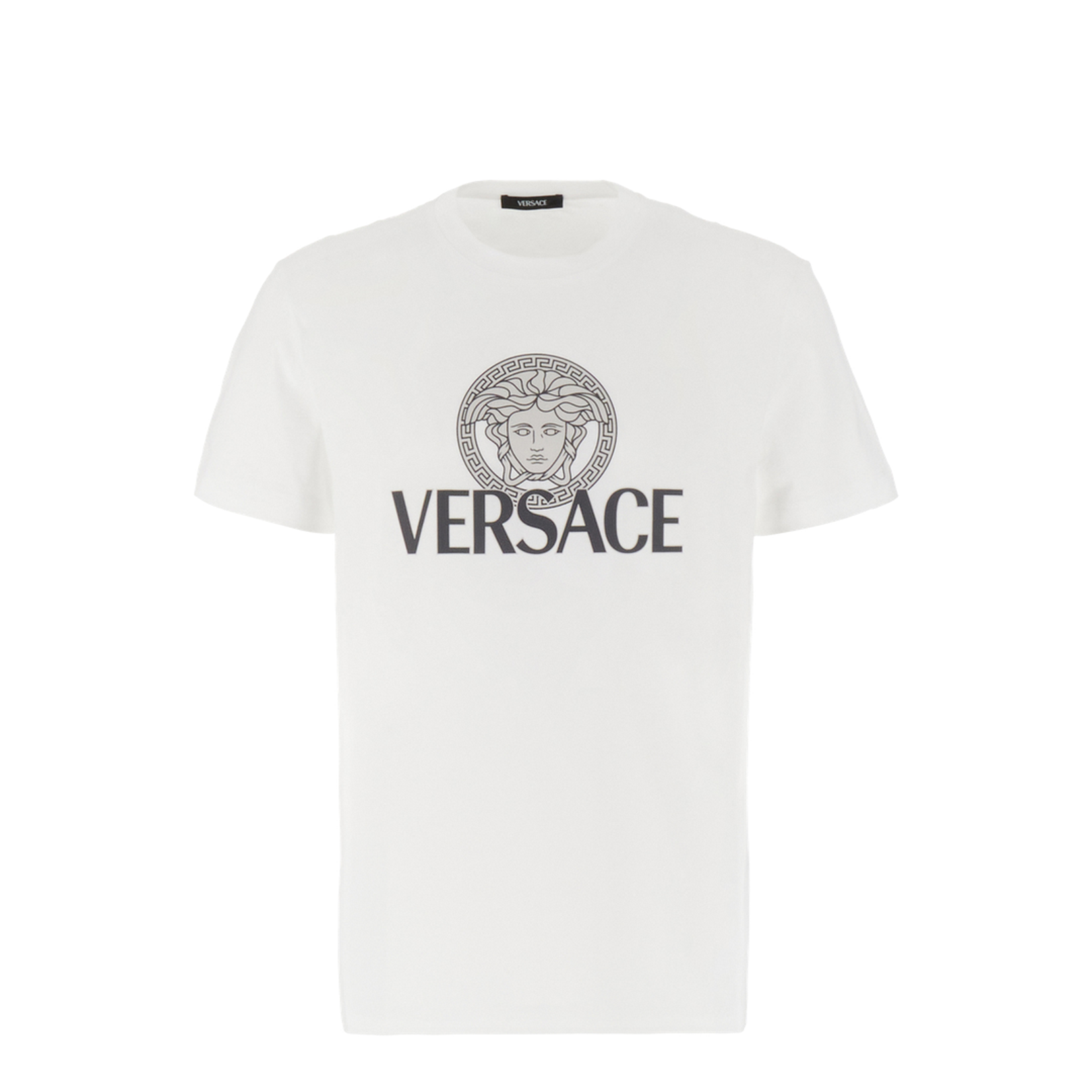 Cotton T-Shirt in White - Image 1