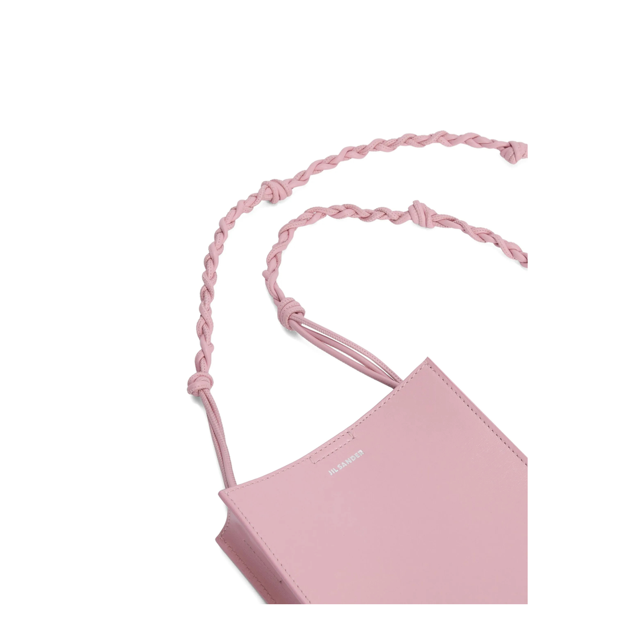 Tangle Small Calf Leather Crossbody - Neon Rose - Image 3