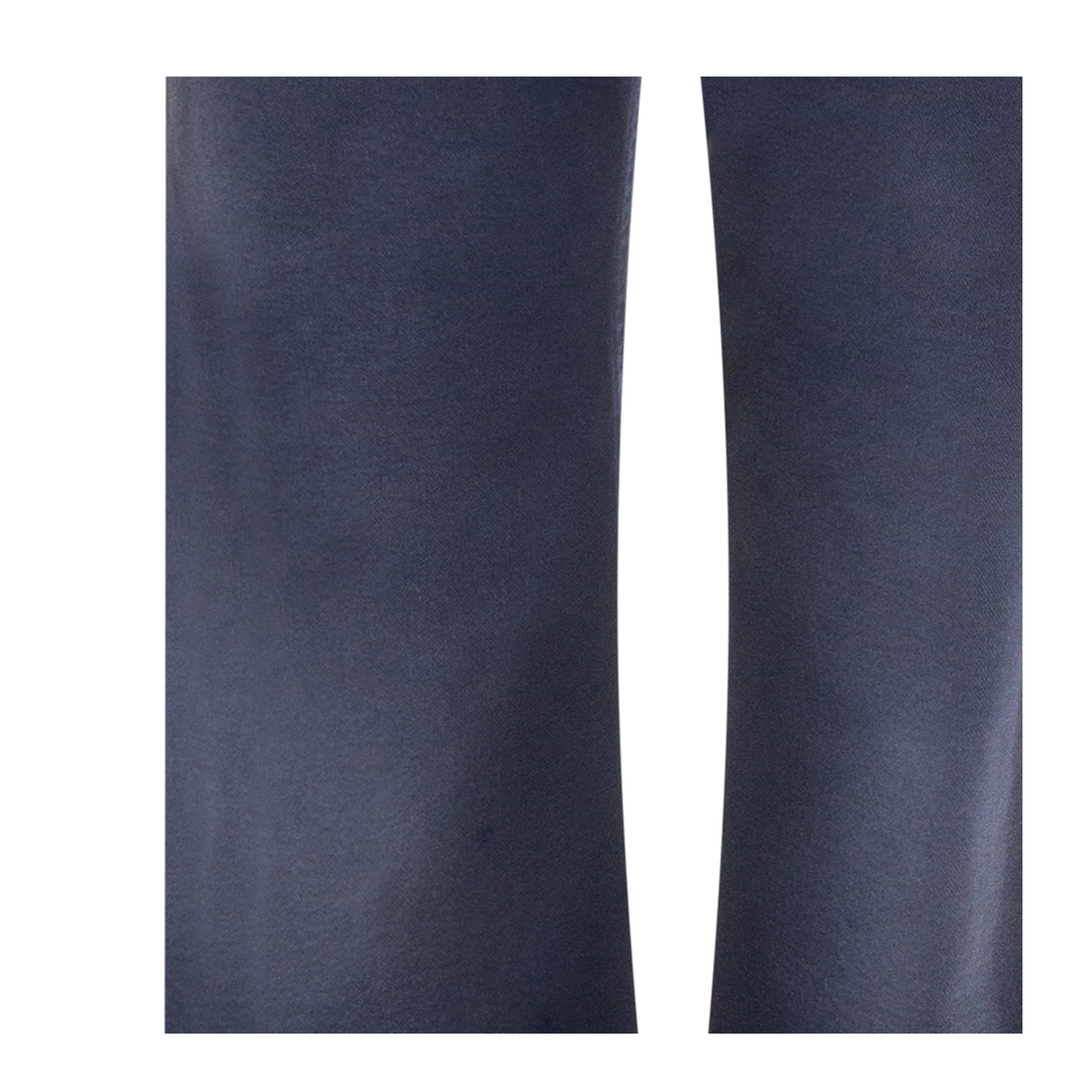 Curved Waist Pants in Navy/Dirty Dark - Image 7