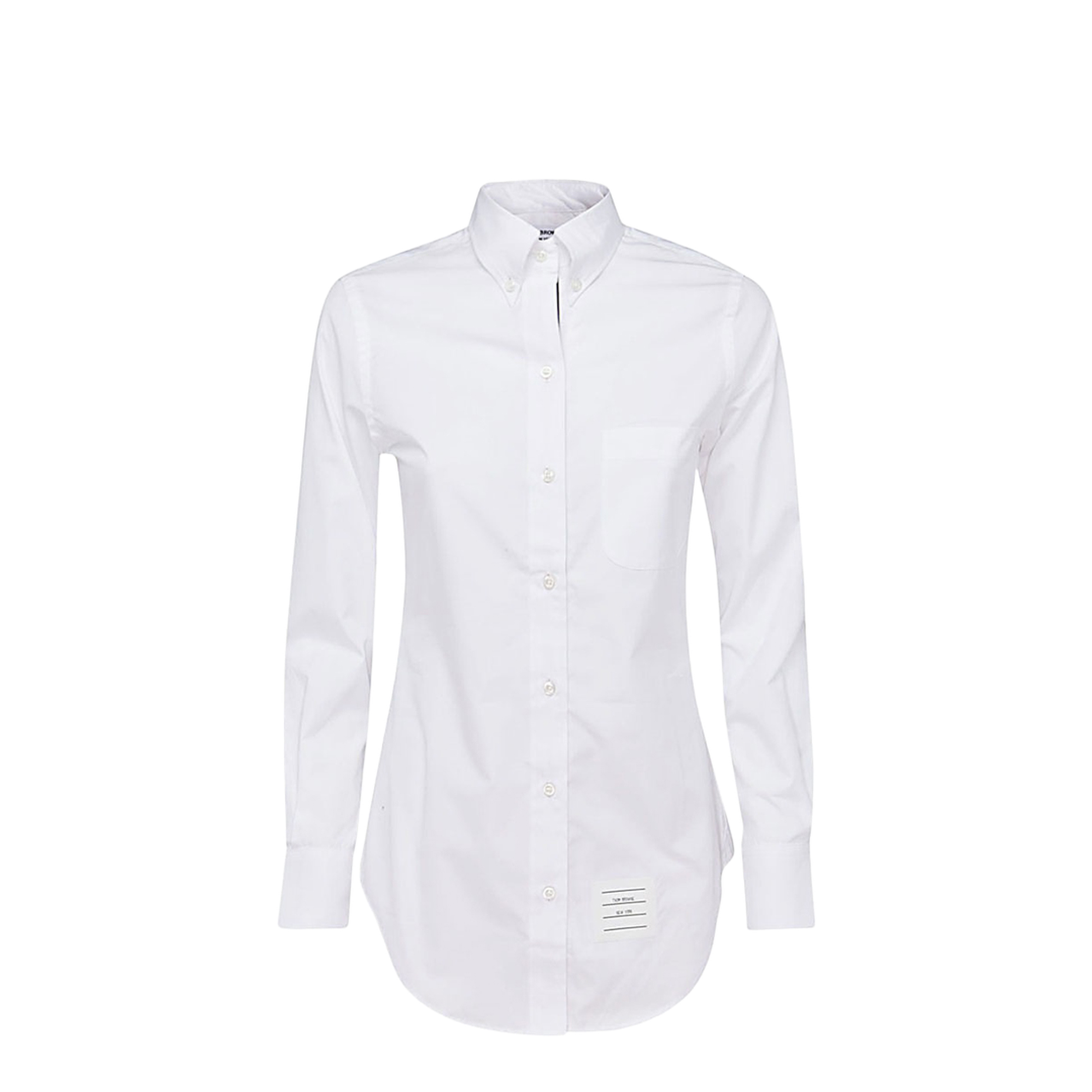 Button-down shirt in white - Image 3