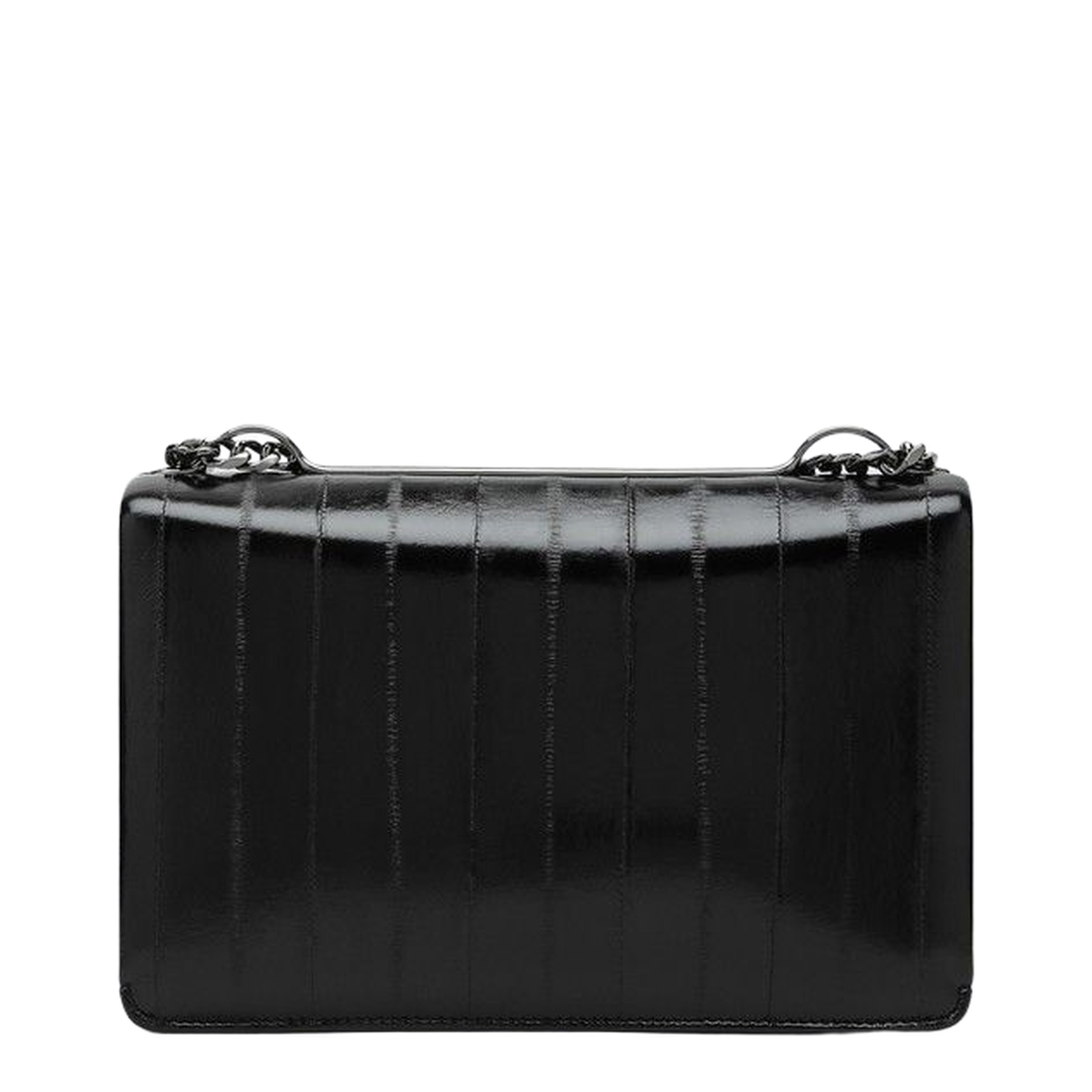 VLOGO Medium Shoulder Bag Black - Image 3