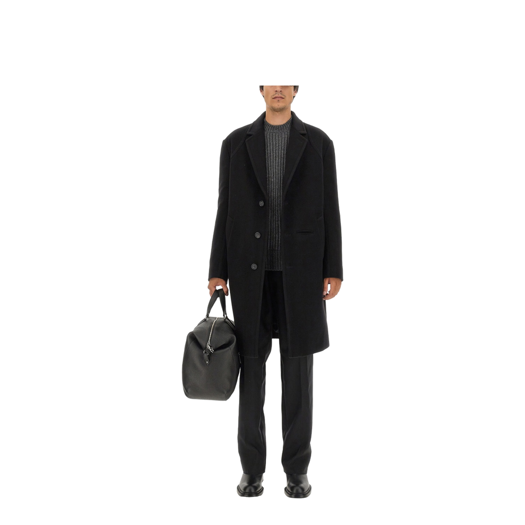 Single-Breasted Coat - Image 2