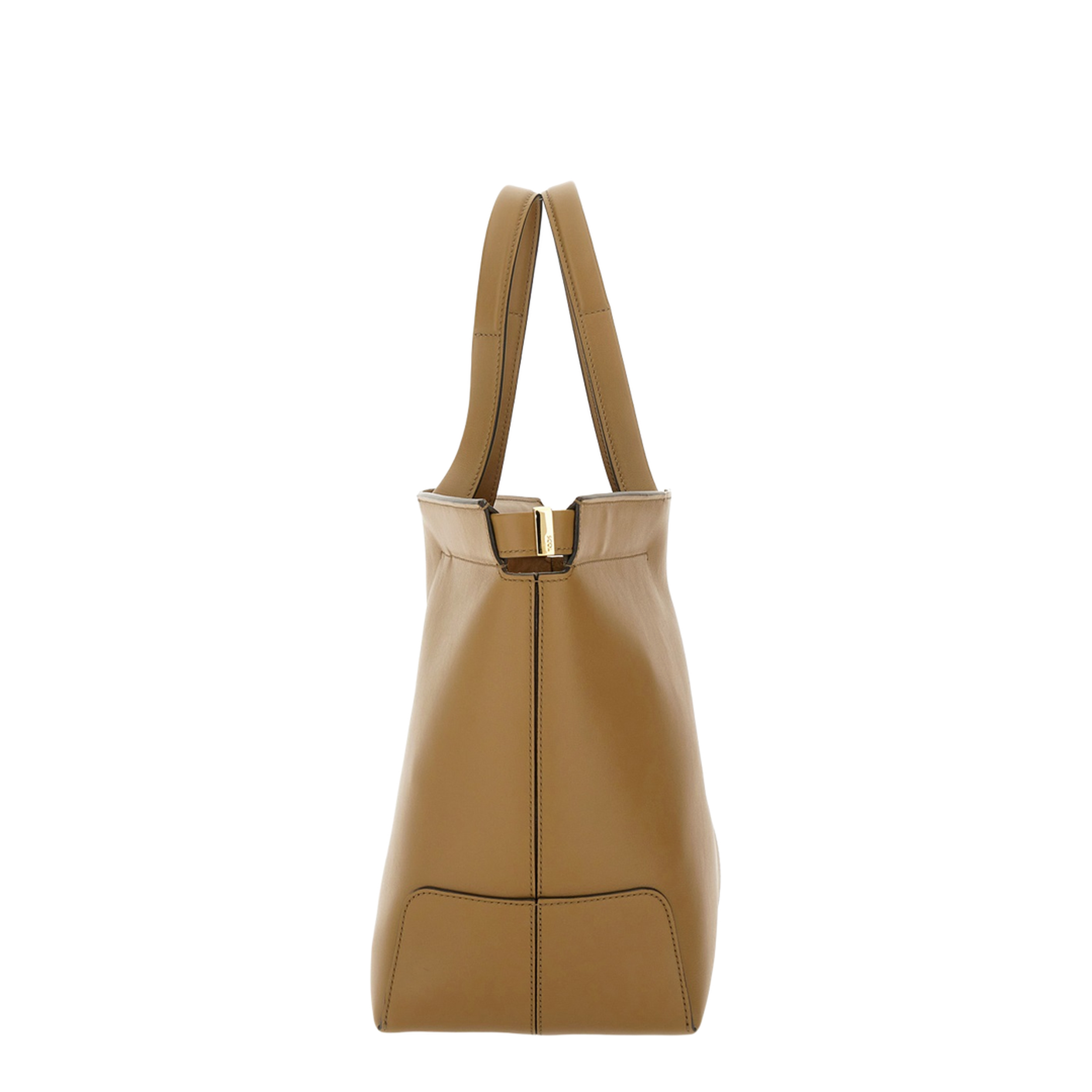 Tod’s Di Bag Folio Medium-Small Calfskin Shopping Bag - Green - Image 4