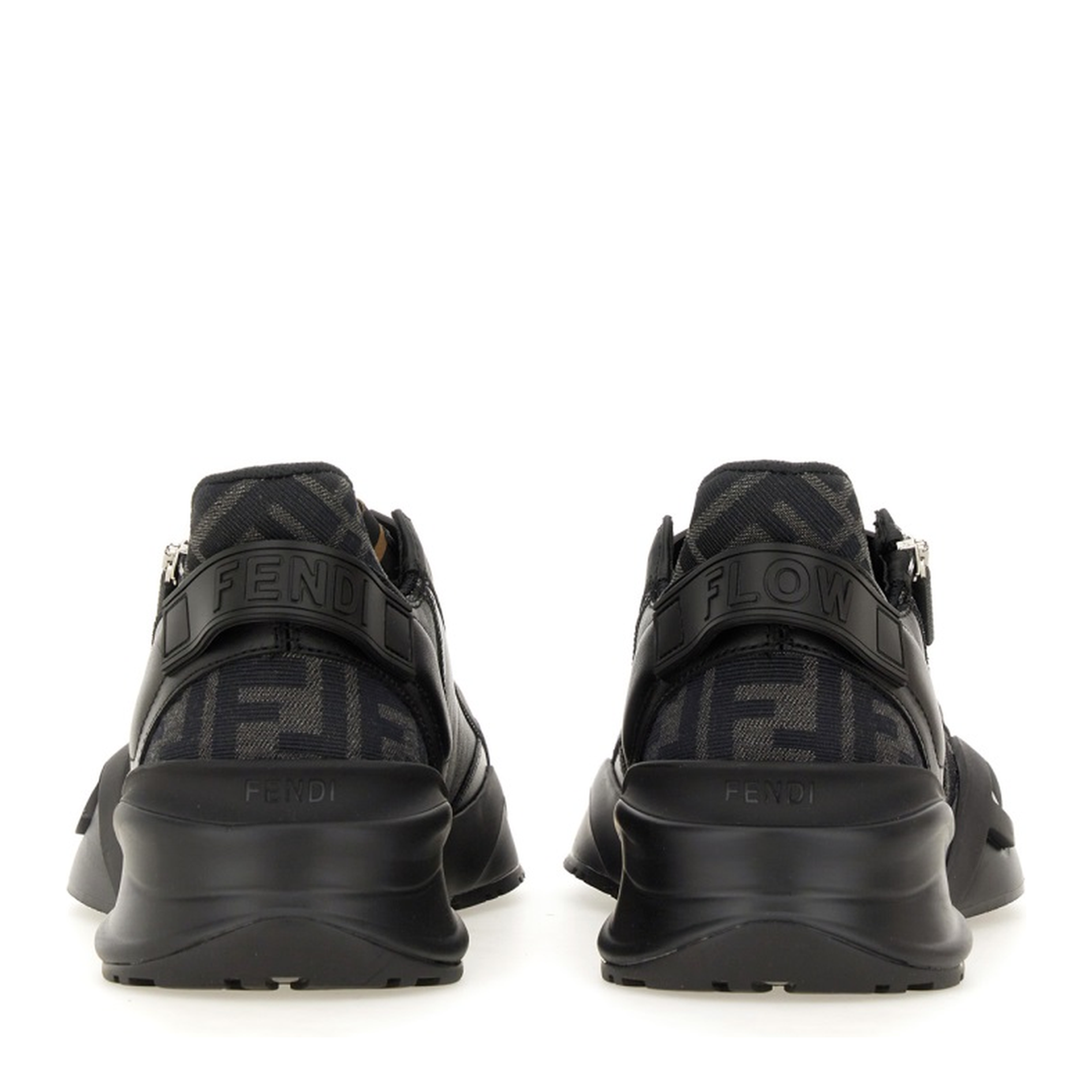 Flow Trainers Leather Black - Image 5