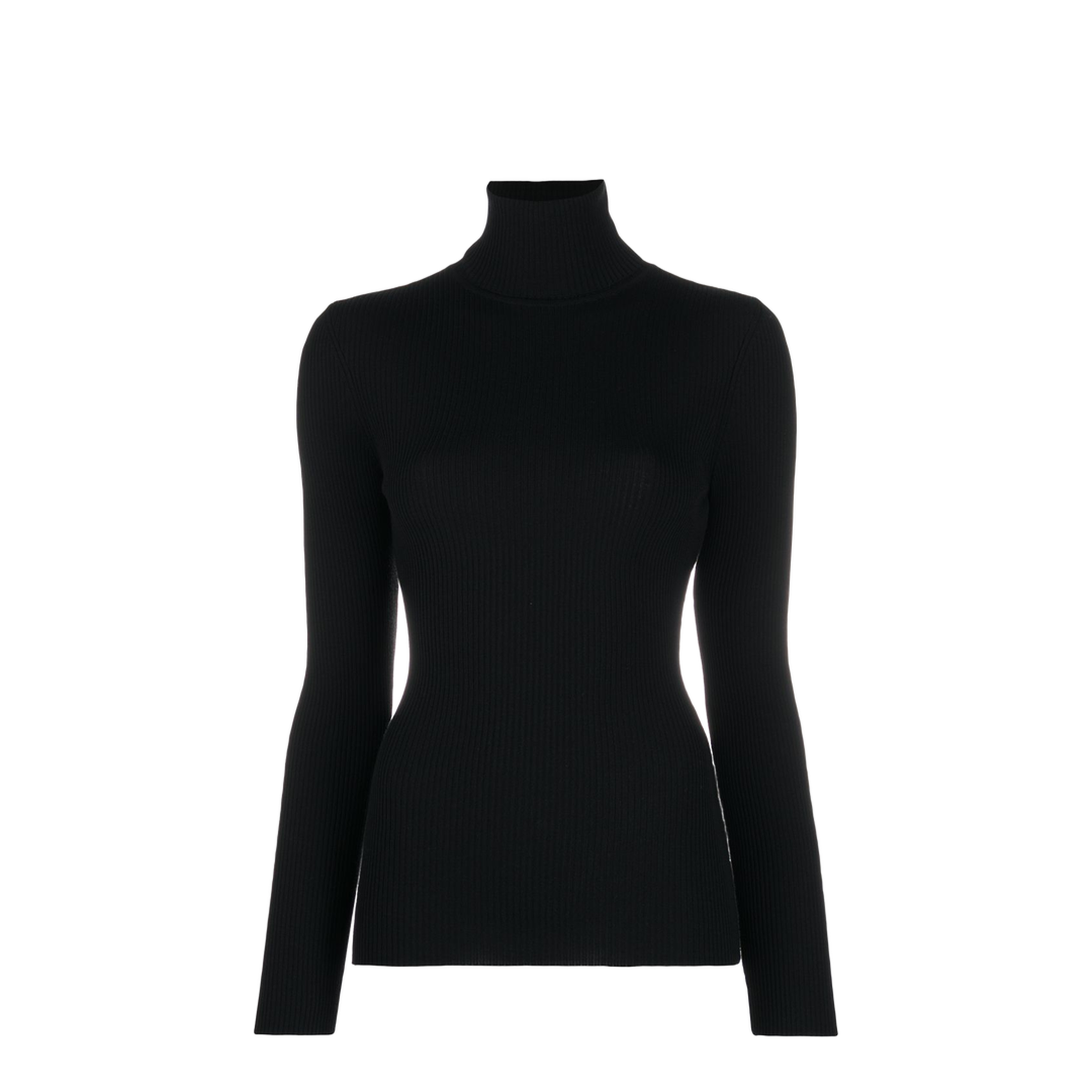 Merino Fine Rib Top Long Sleeves - Image 1