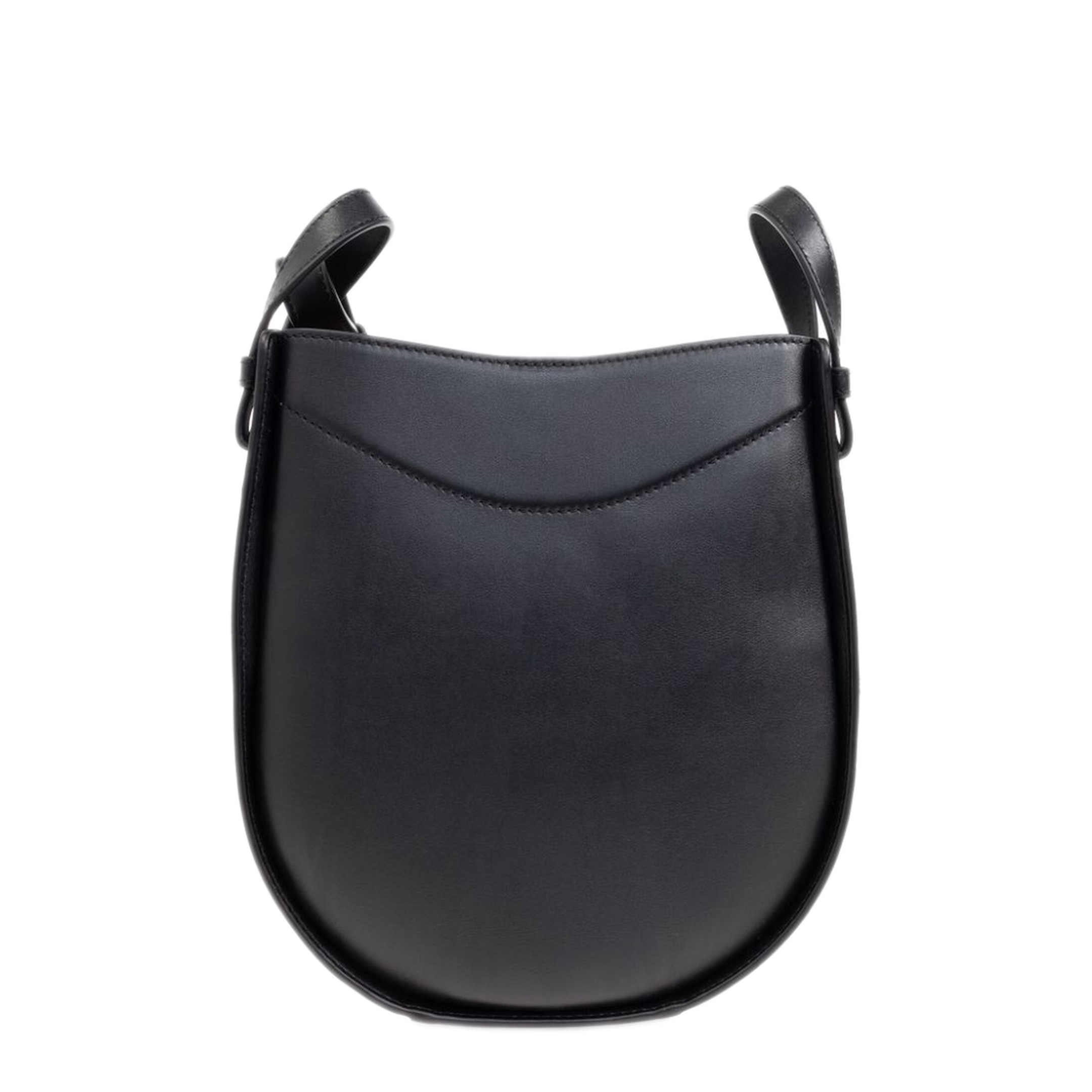 Hammock Slice Calfskin Crossbody - Black - Image 3