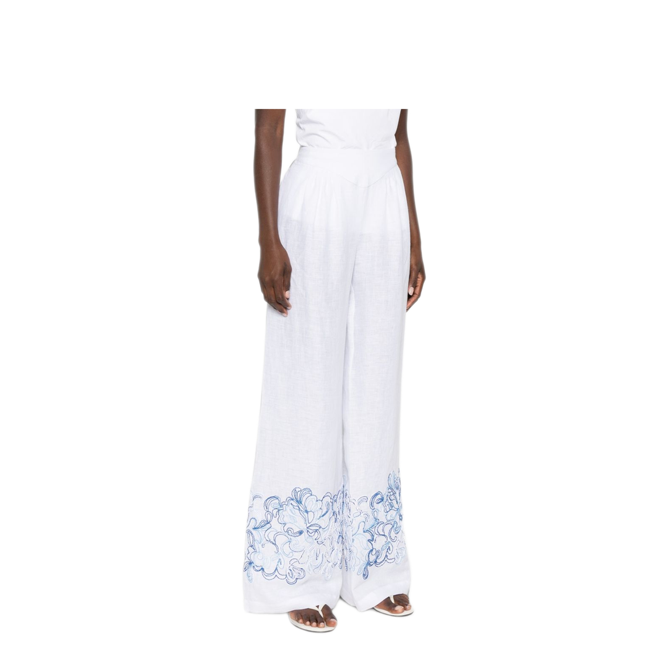 Trousers WHITE - Image 2