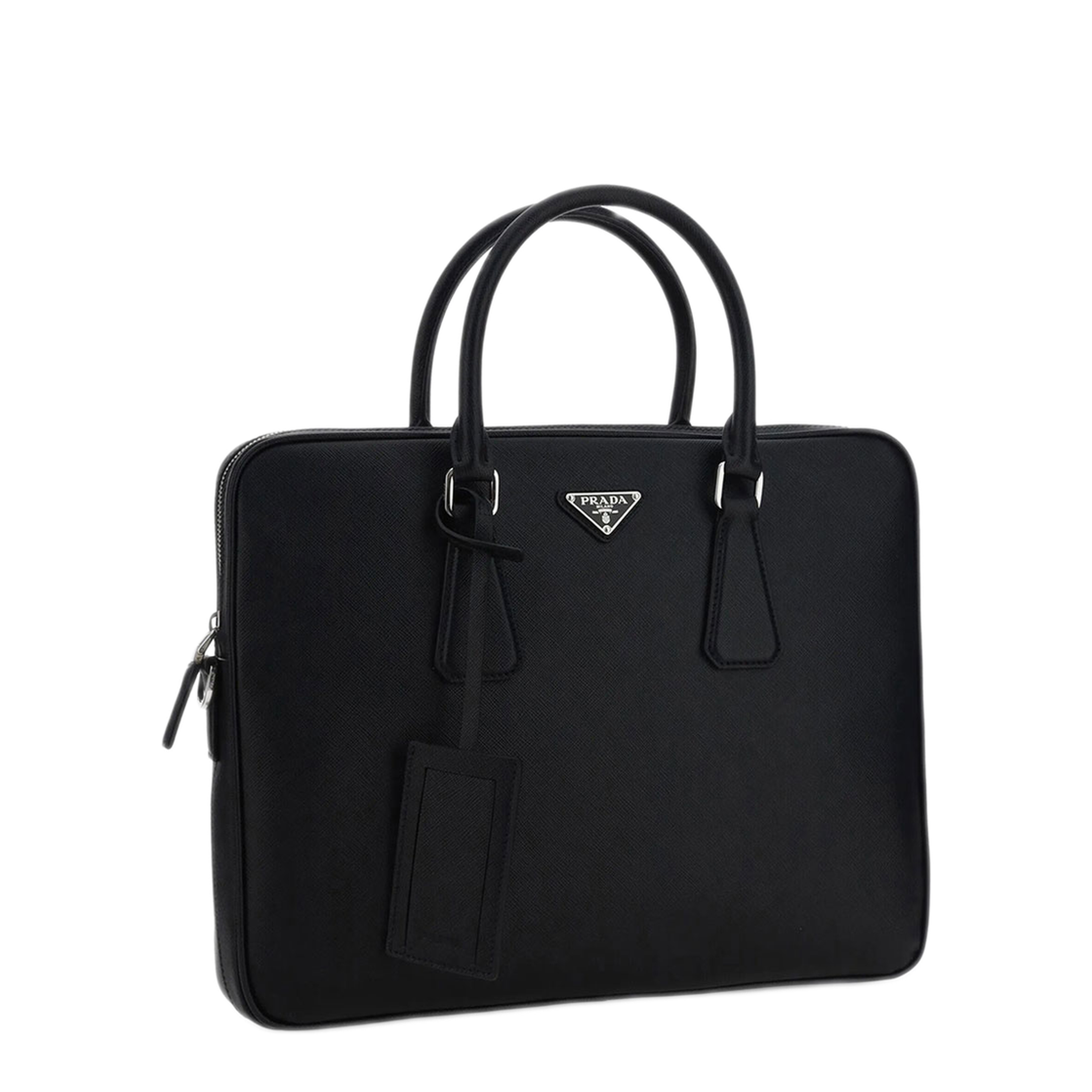 Saffiano Leather Briefcase - Image 4