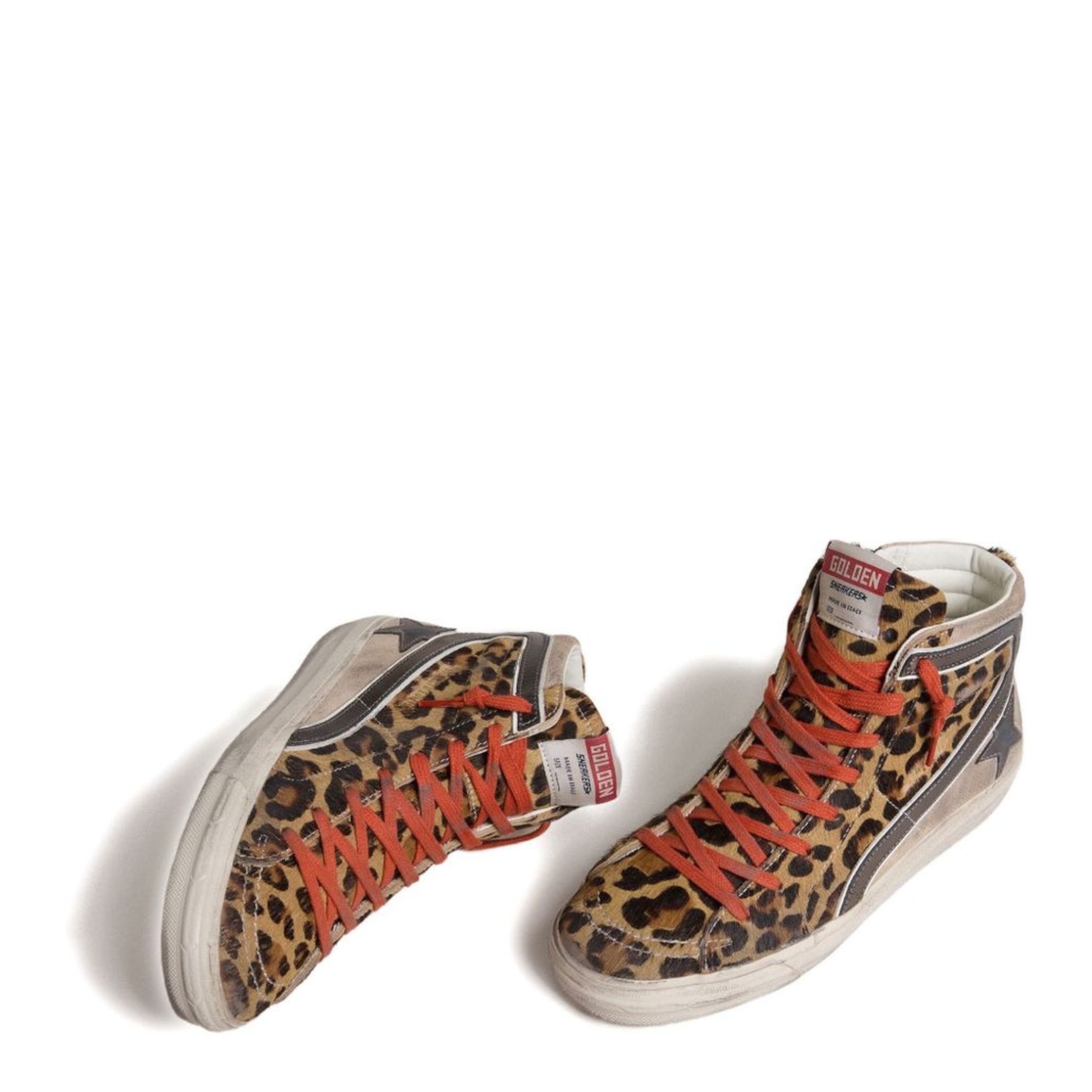 Slide Leather Sneakers - Image 3