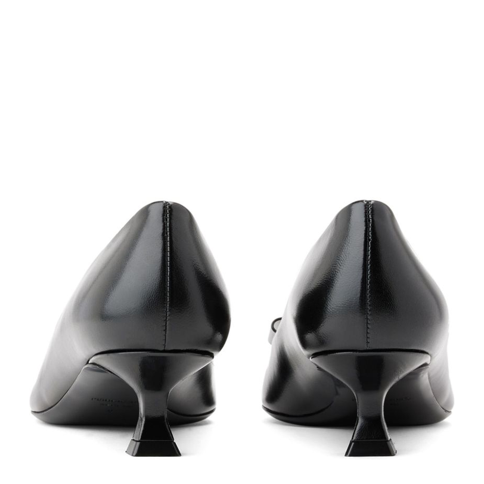 Black New Vara Leather Pumps - Image 2