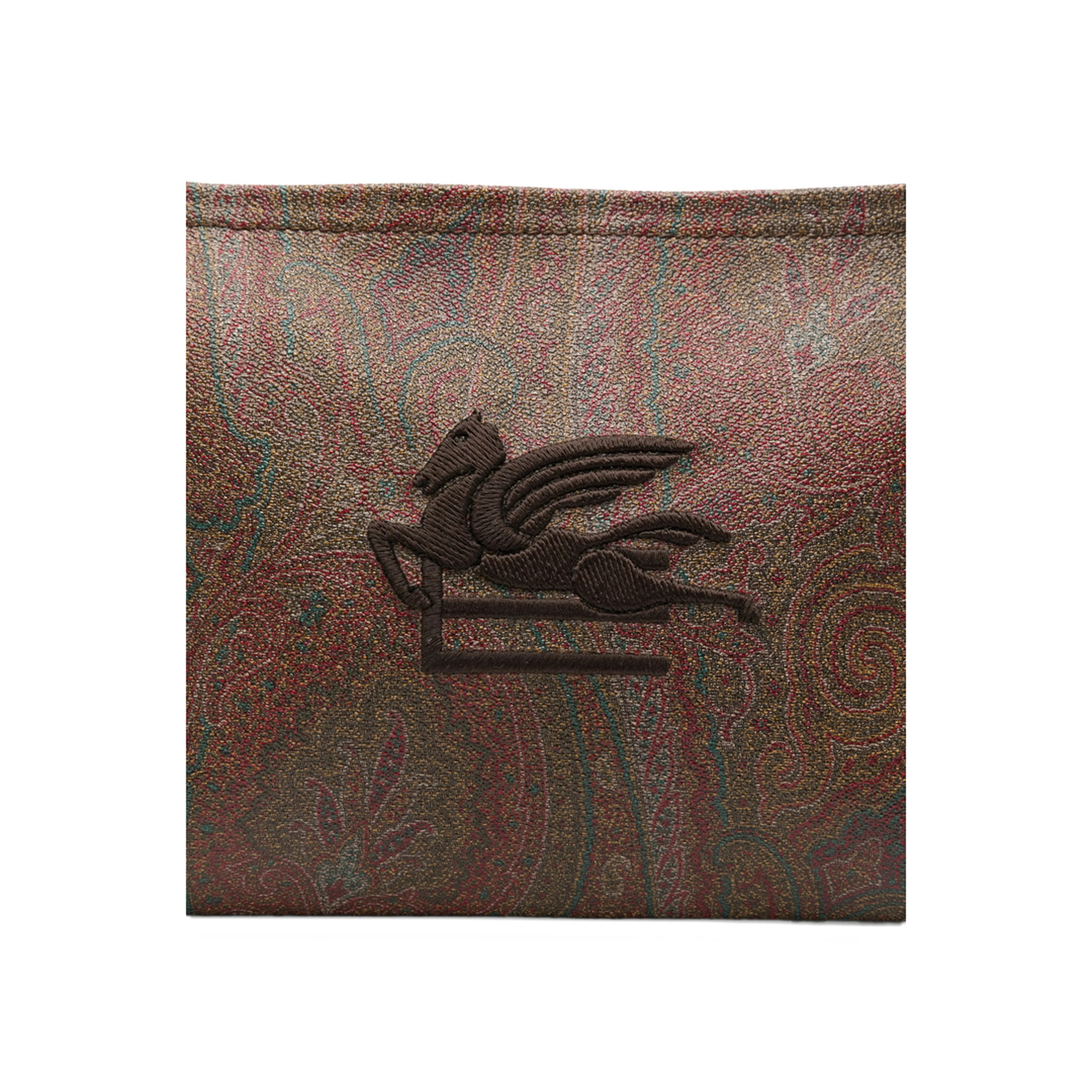 Medium Calf Leather Clutch - Black - Image 4