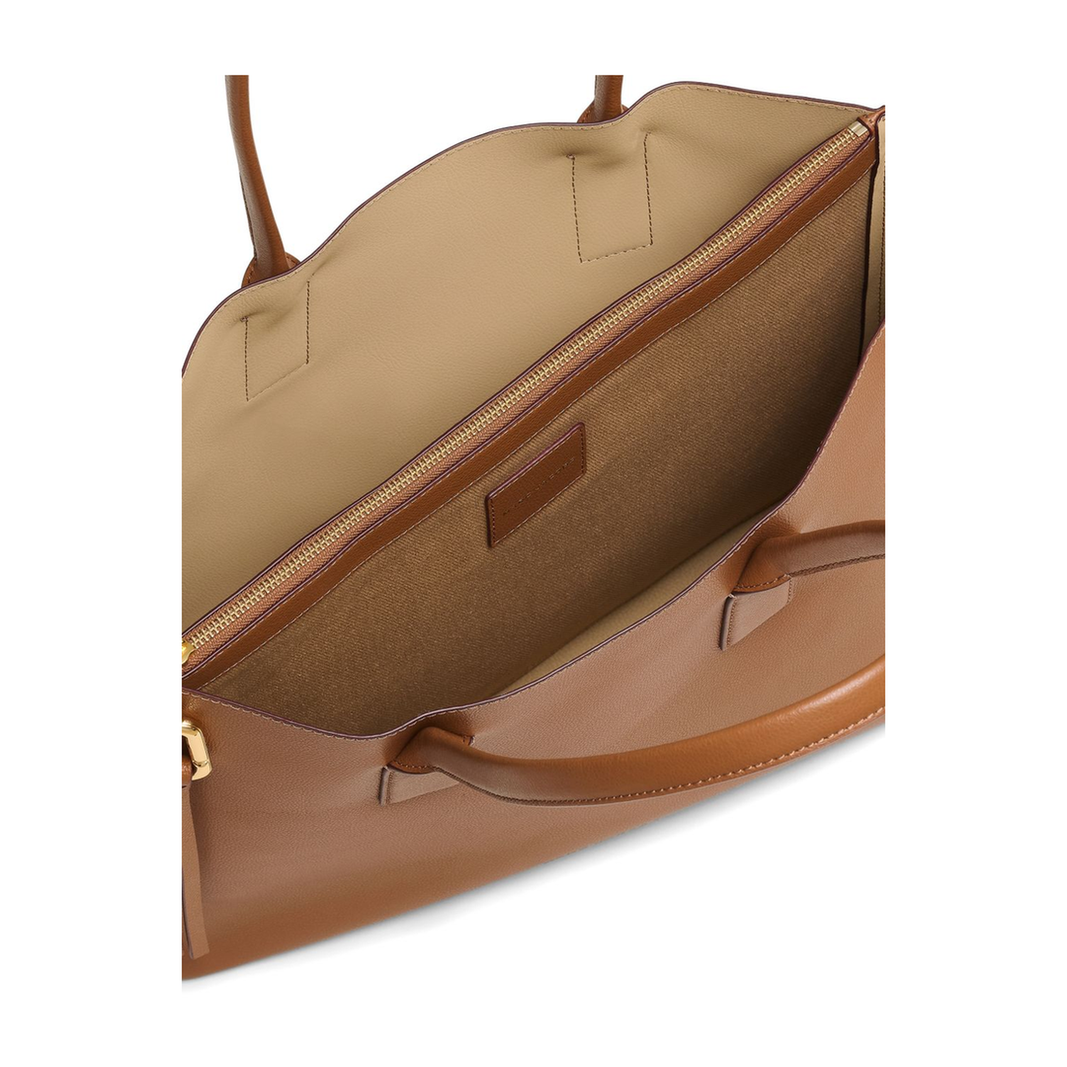 Pop J Marc Work Tote Pebble Leather - Argan Oil - Image 3