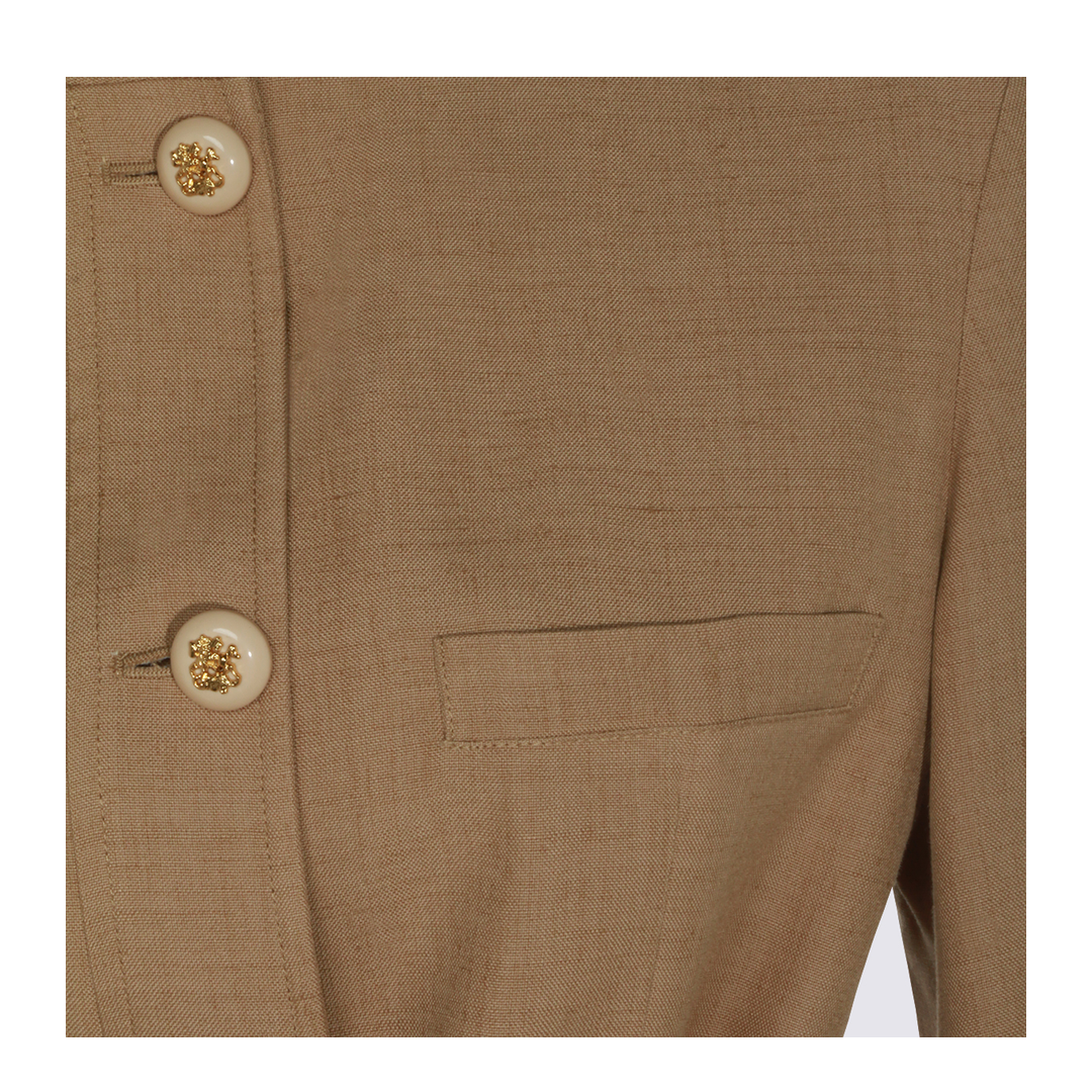 Caban Embroidered Logo Jacket - Image 7