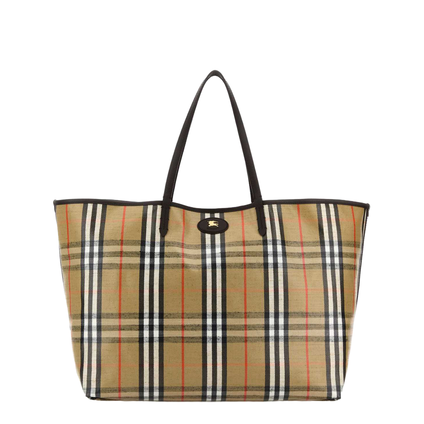 Embroidered Canvas Large Highlands Shopping Bag - Image 1