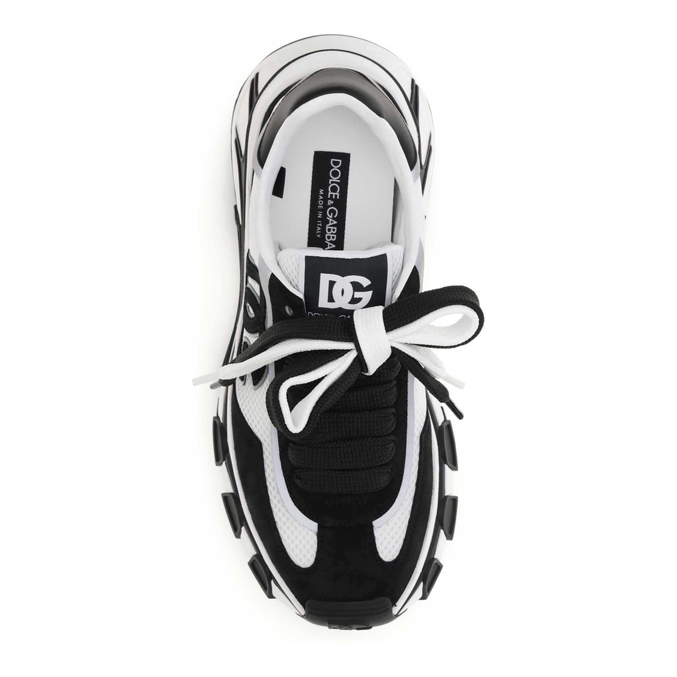 Leather and Mesh Sneakers - Image 4