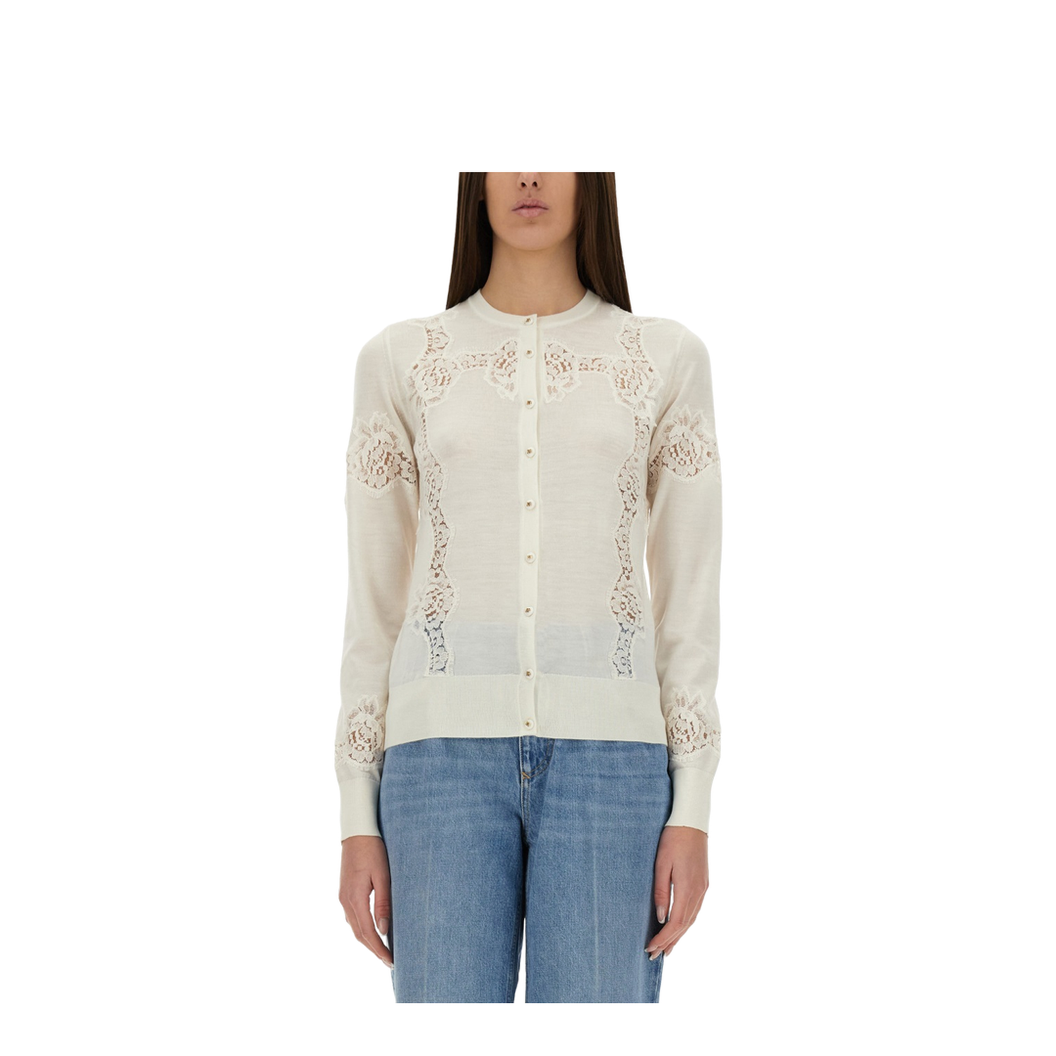 Cashmere and Silk Cardigan - Image 1