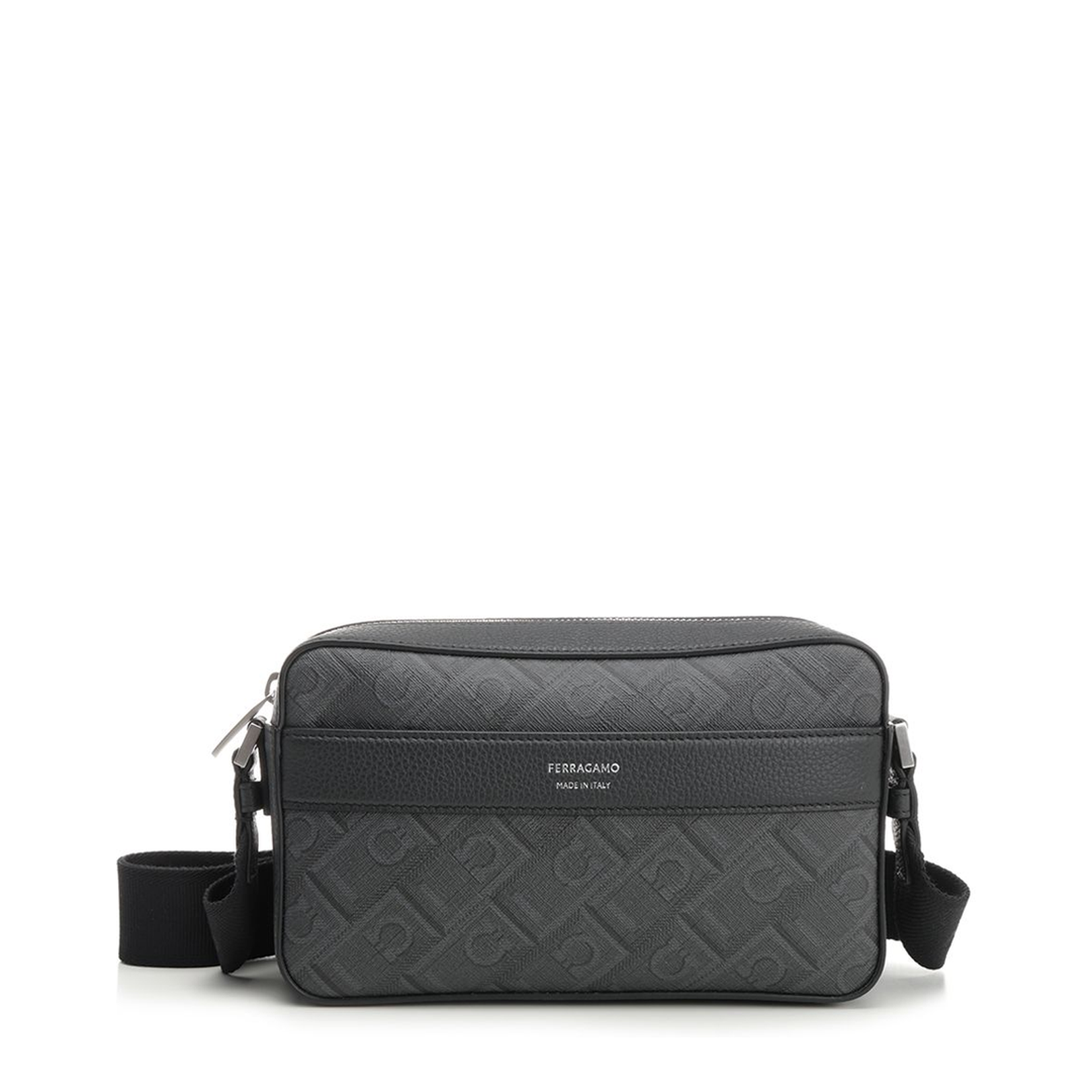 Monogram Shoulder Bag Black - Image 1