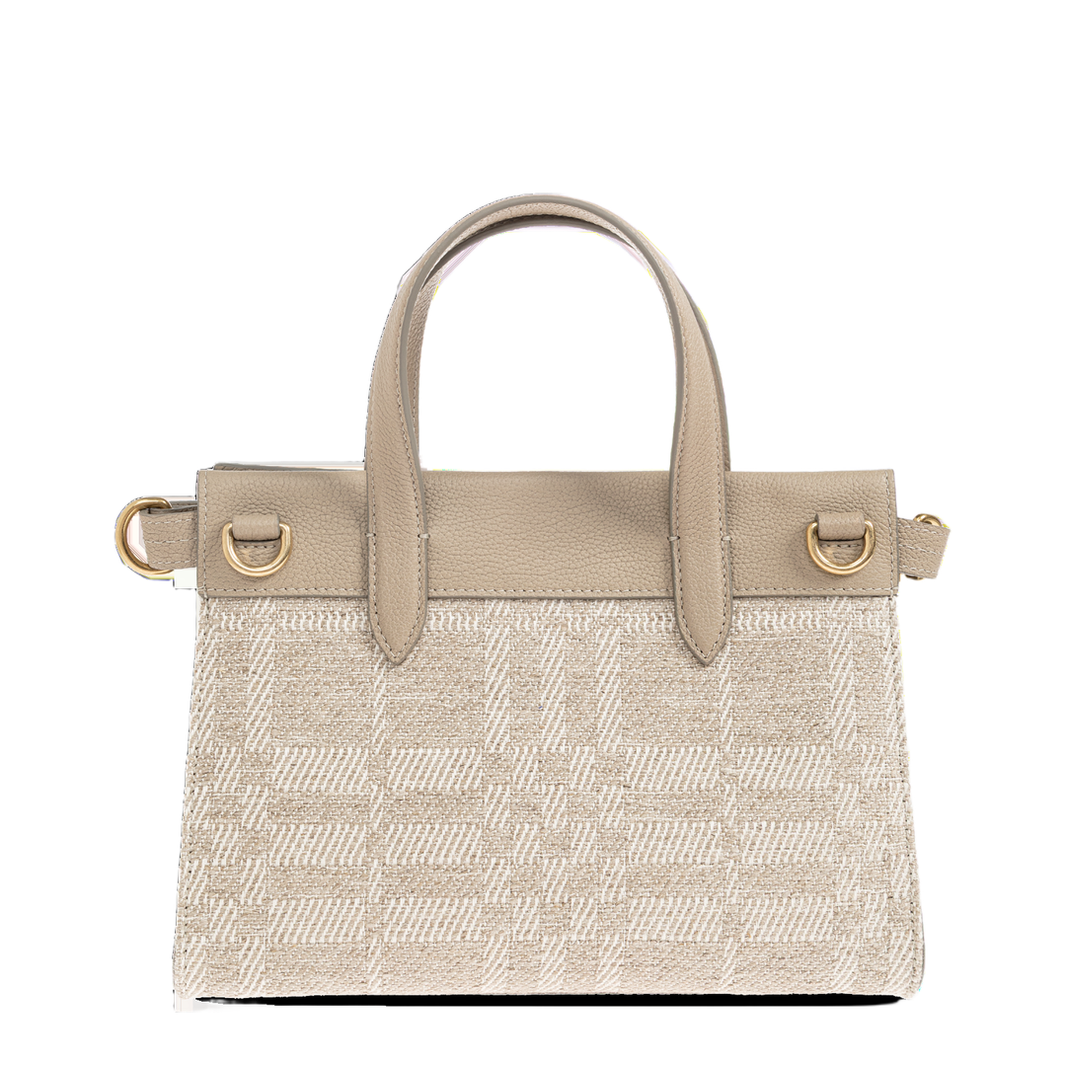Cotswolds Mini Linen Tote - Natural Beige - Image 3