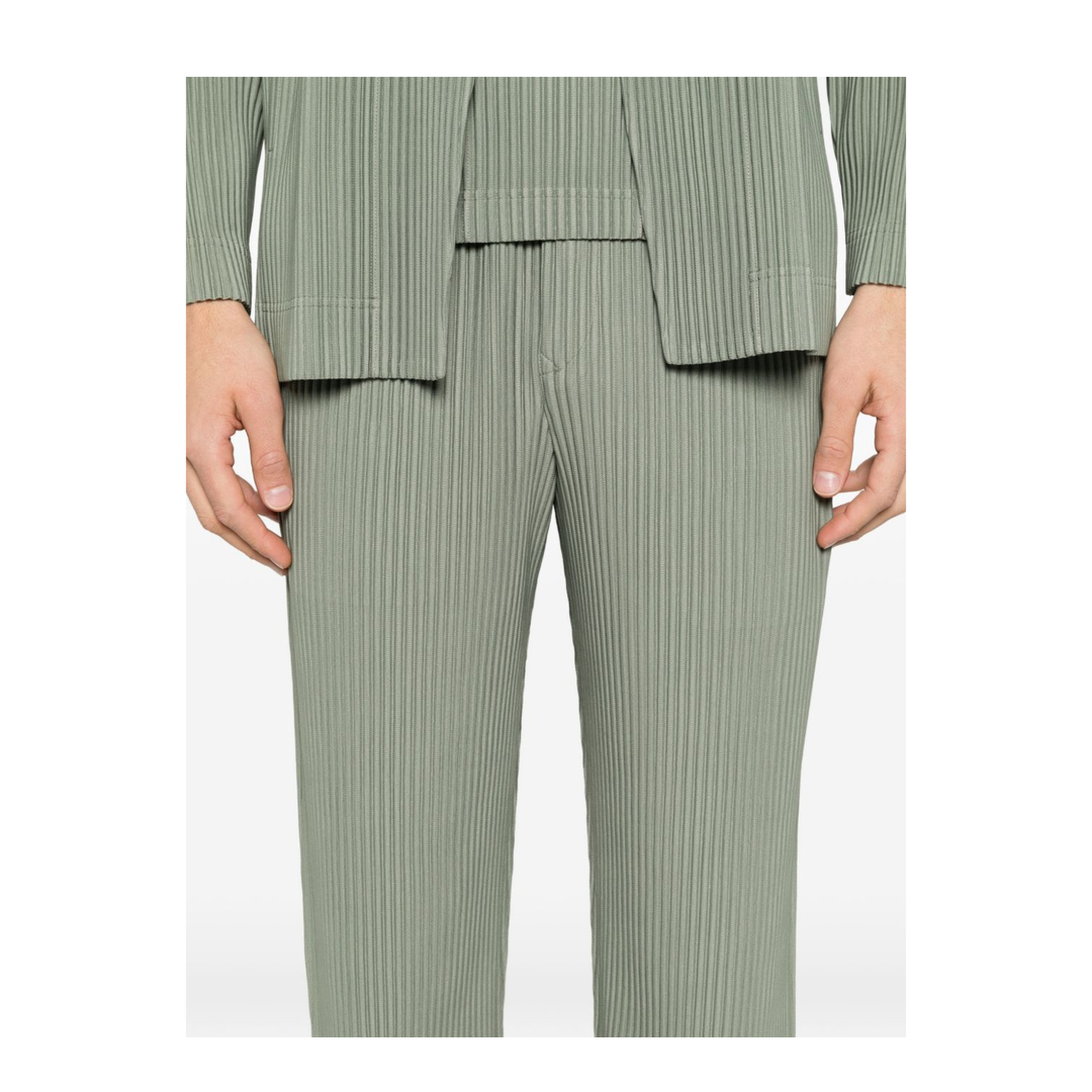 Pleated Tailored Trousers - Image 2
