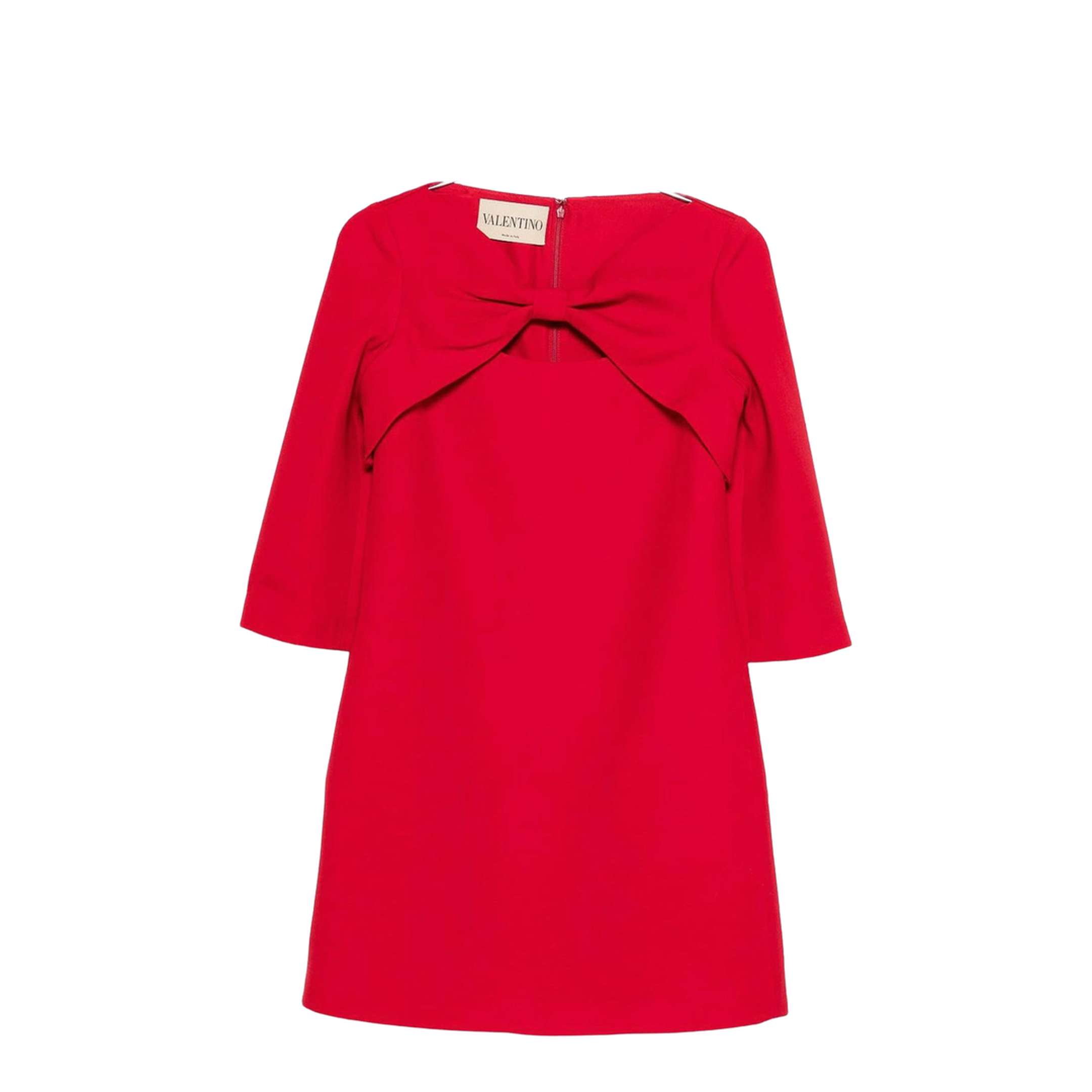 Wool And Silk Mini Dress - Image 1