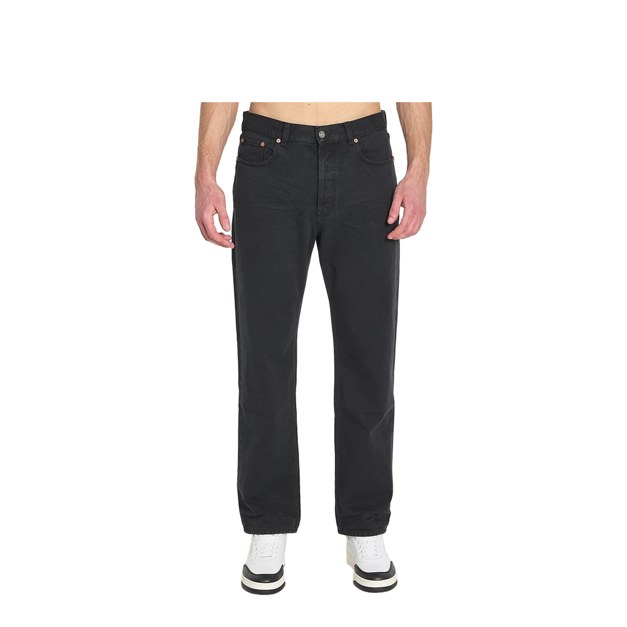 Loose-Fit Jeans in South Blue Denim - Image 1