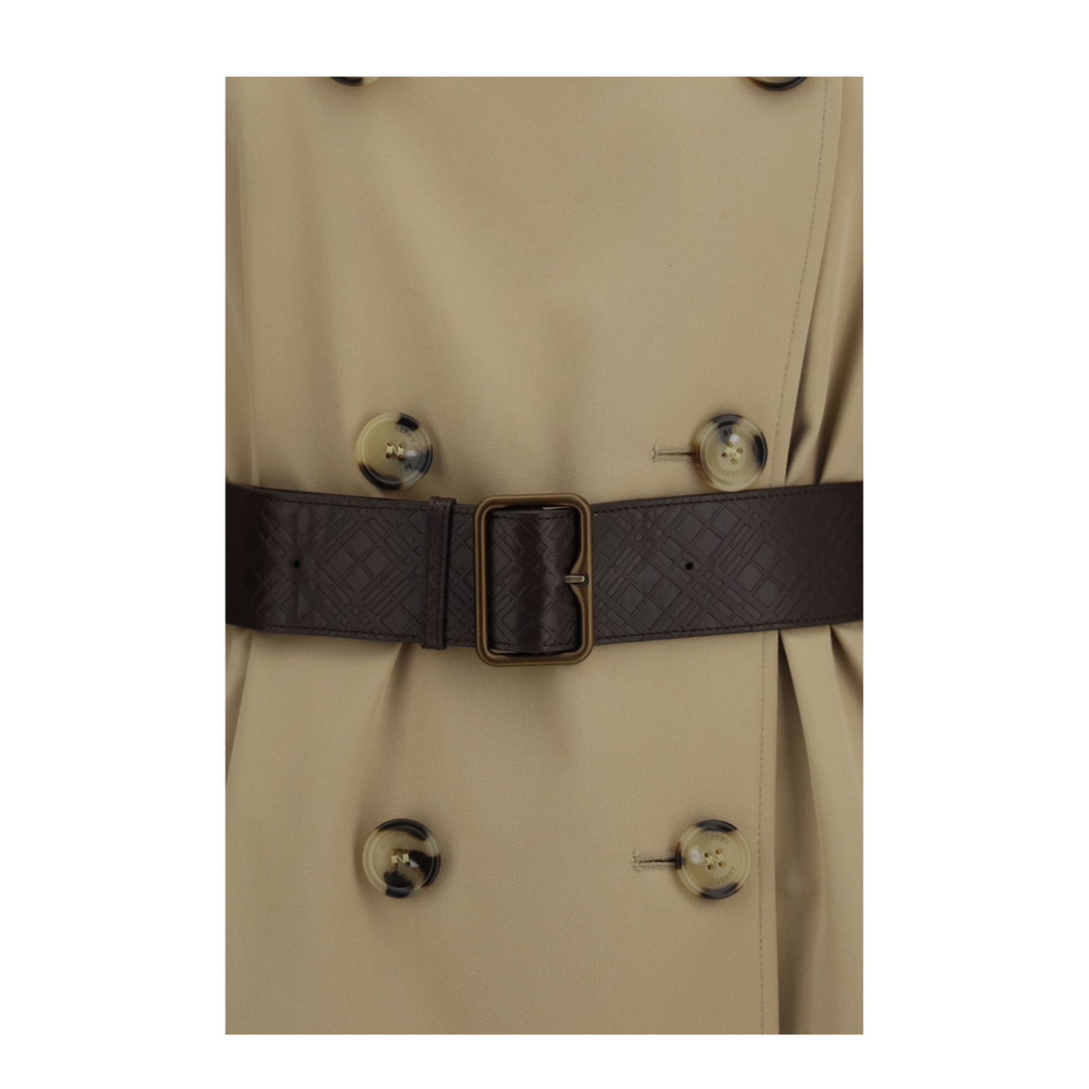 Kensington Midi Leather Trench - Image 3